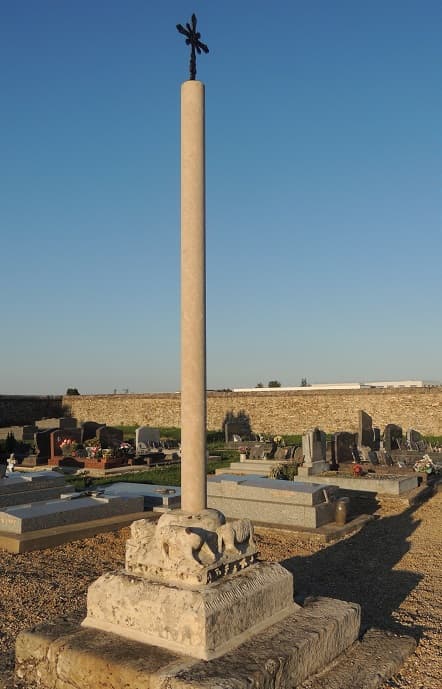 Monument funéraire d'Acelin et Perrenelle de Courciaux