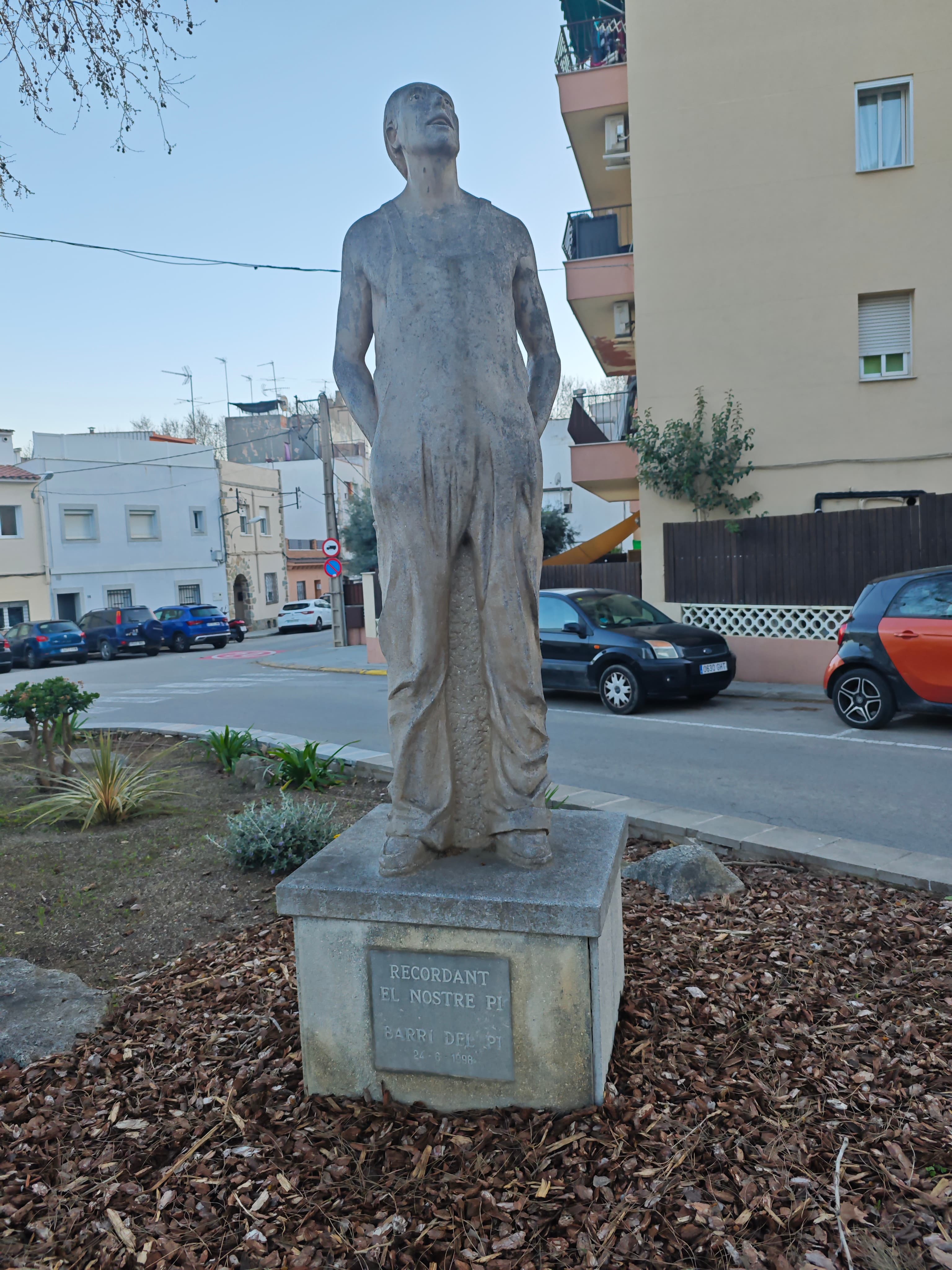 Monument al barri del Pi
