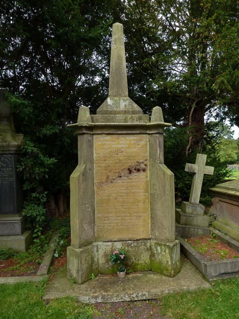 Monument to The Venerable Hugh Bourne in Primitive Methodist Graveyard