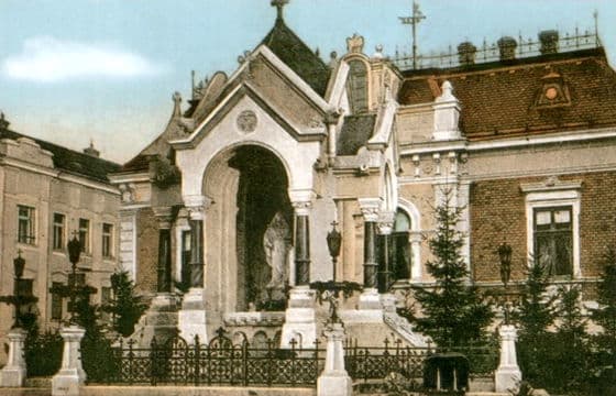 The Monument of Virgin Mary in Mary's Square