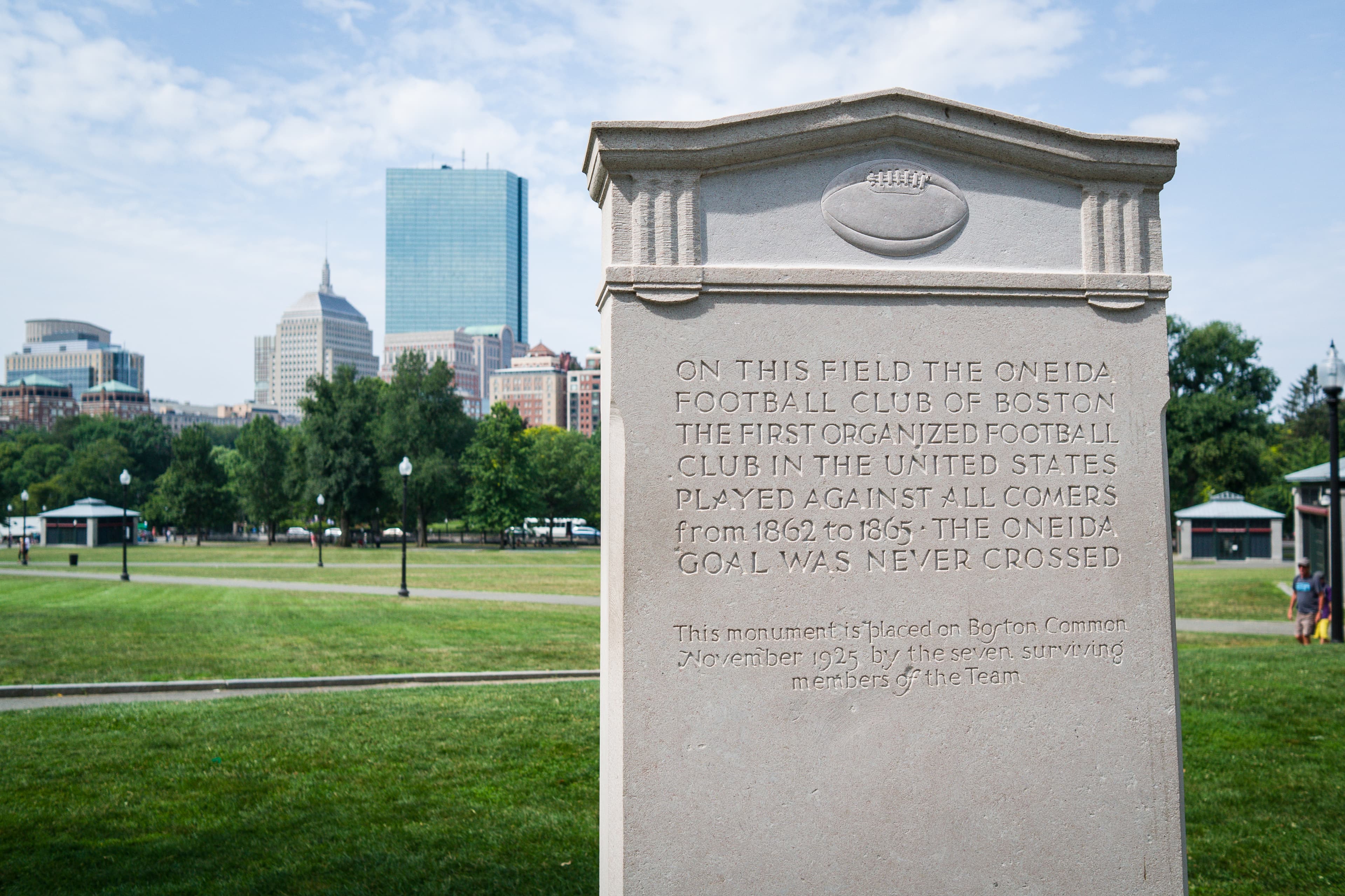 Oneida Football Club Monument