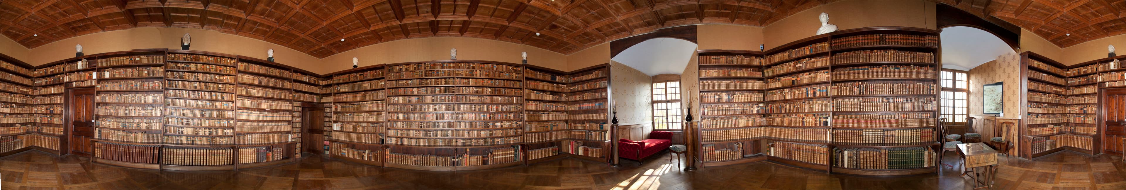 library of the Oron castle