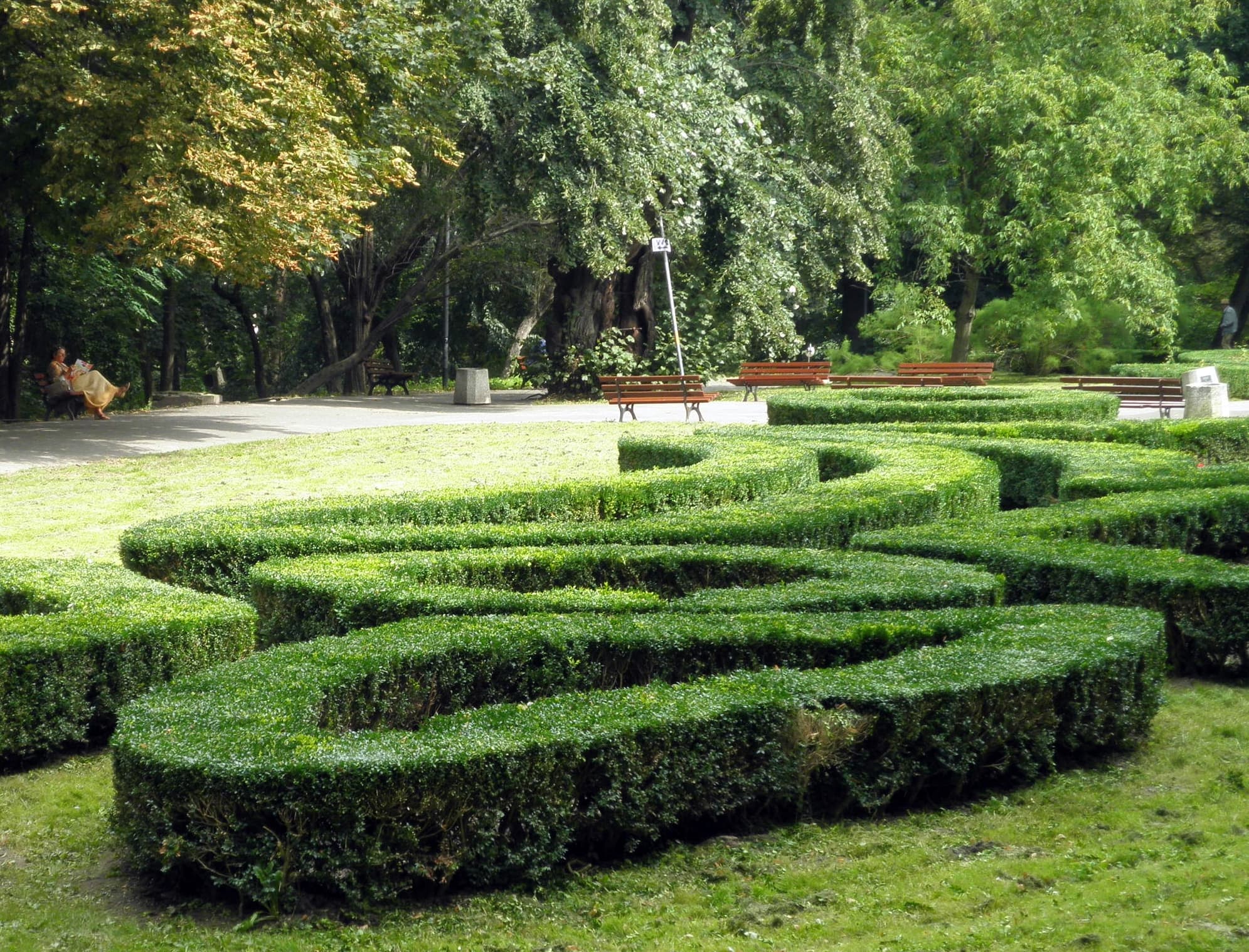 Ogród Saski park in Lublin
