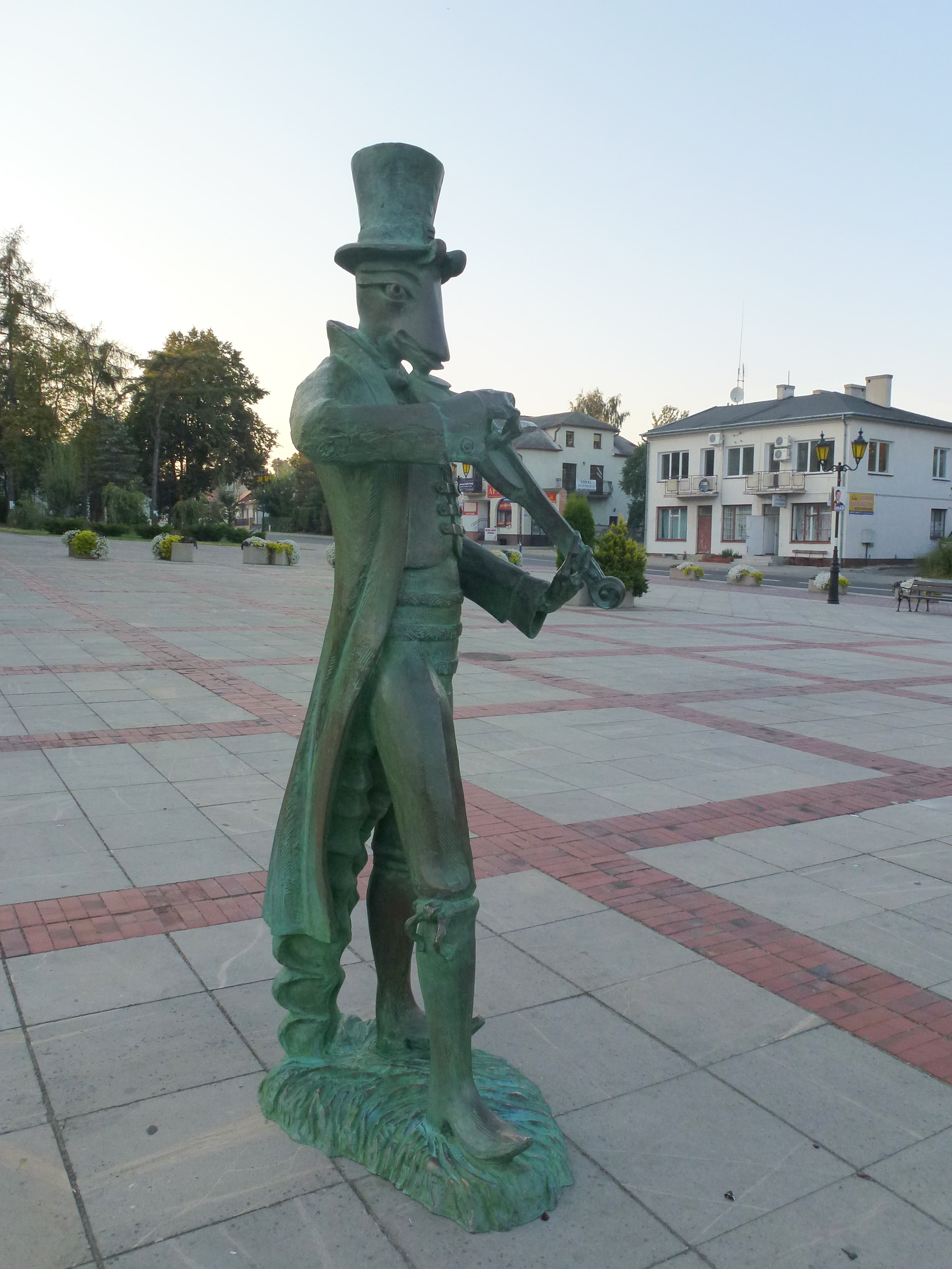 Beetle monument in Szczebrzeszyn