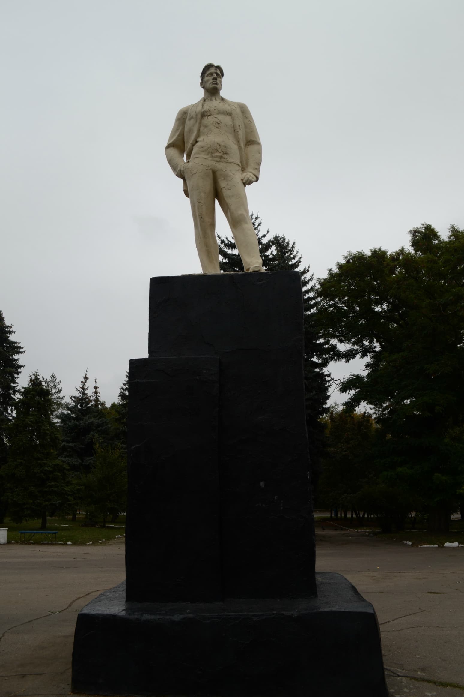 Monument to Vladimir Mayakovsky in Chystiakove