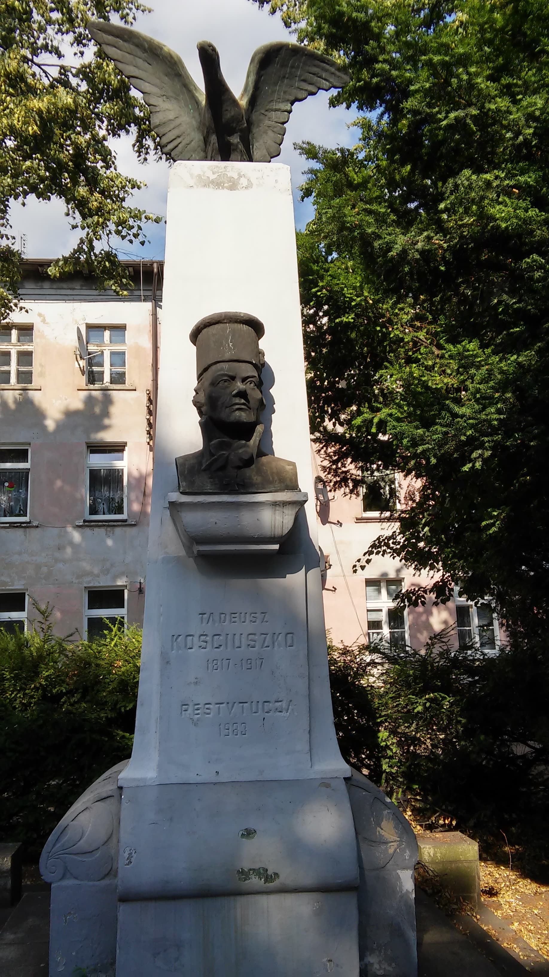 Monument of Tadeusz Kościuszko in Sosnowiec