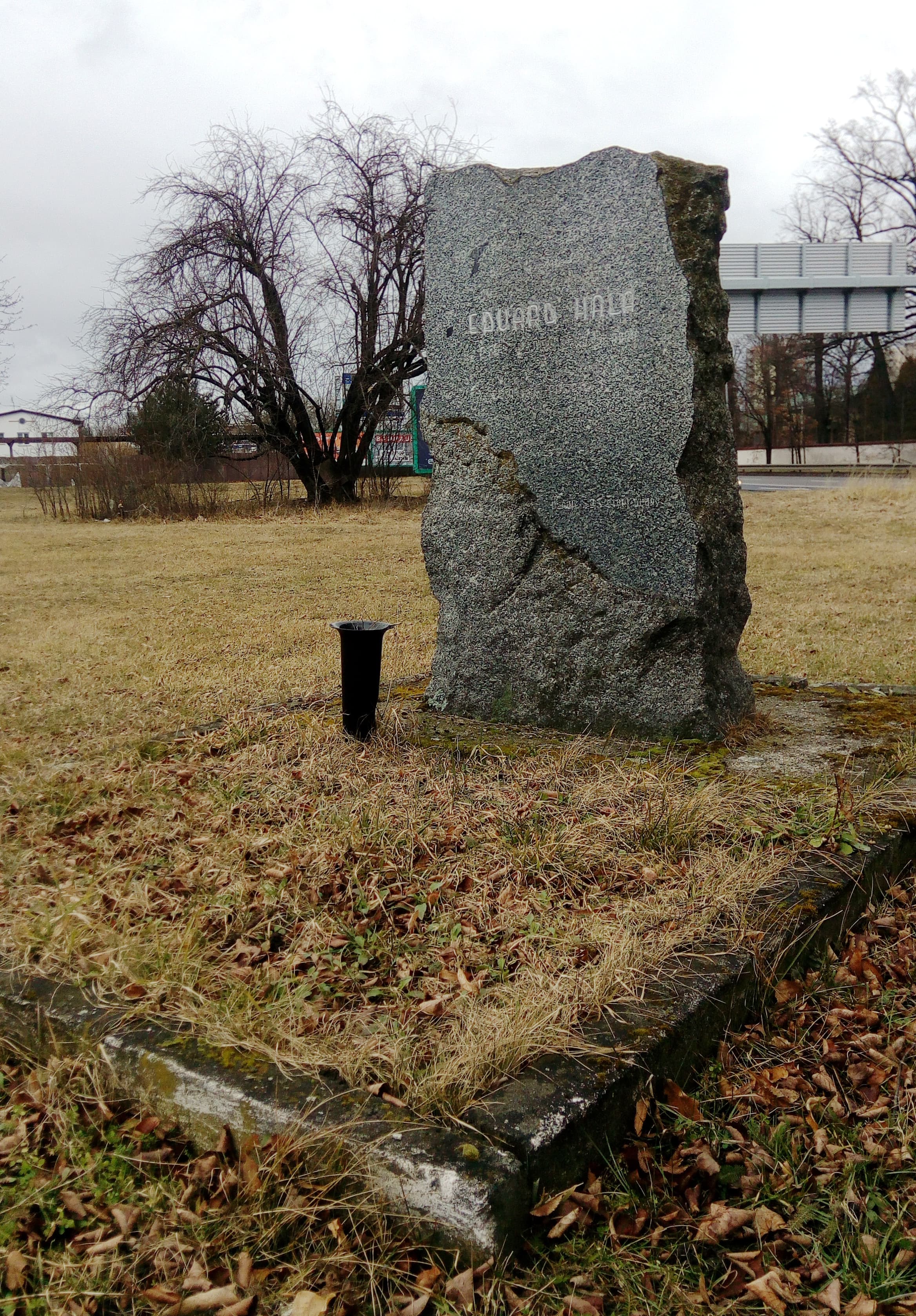 memorial to Eduard Hála