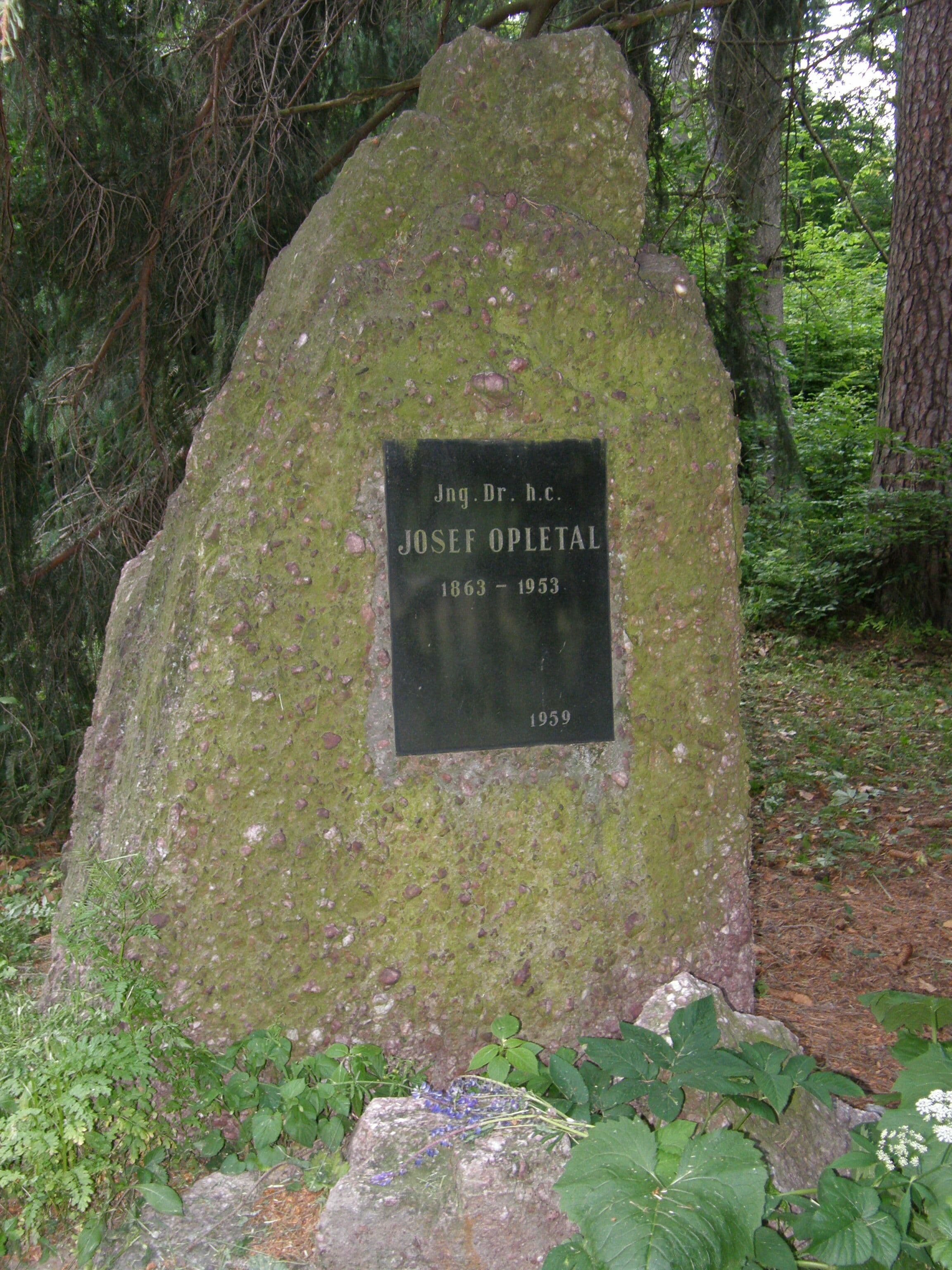 Memorial of Josef Opletal