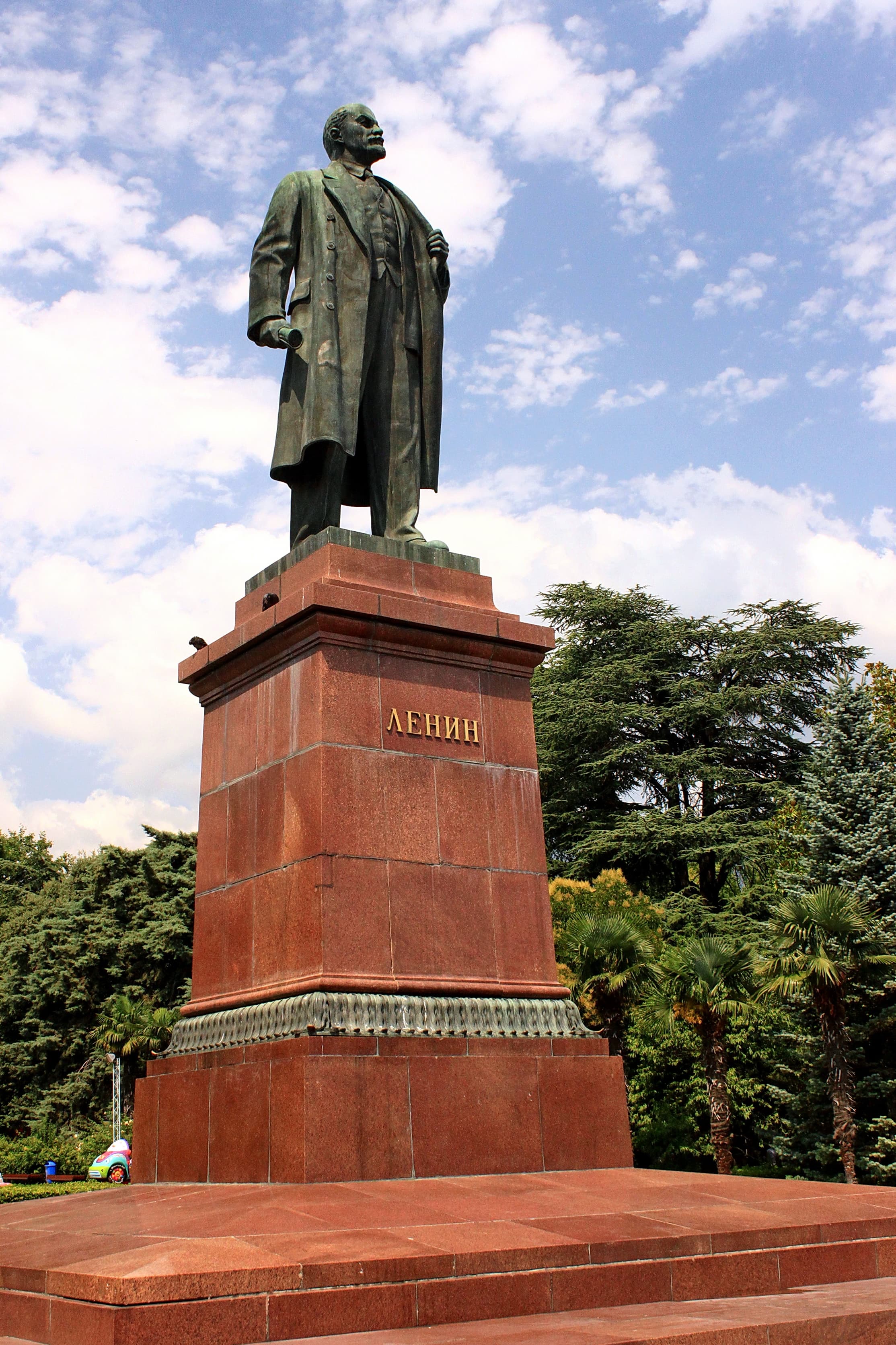 Statue of Lenin in Yalta
