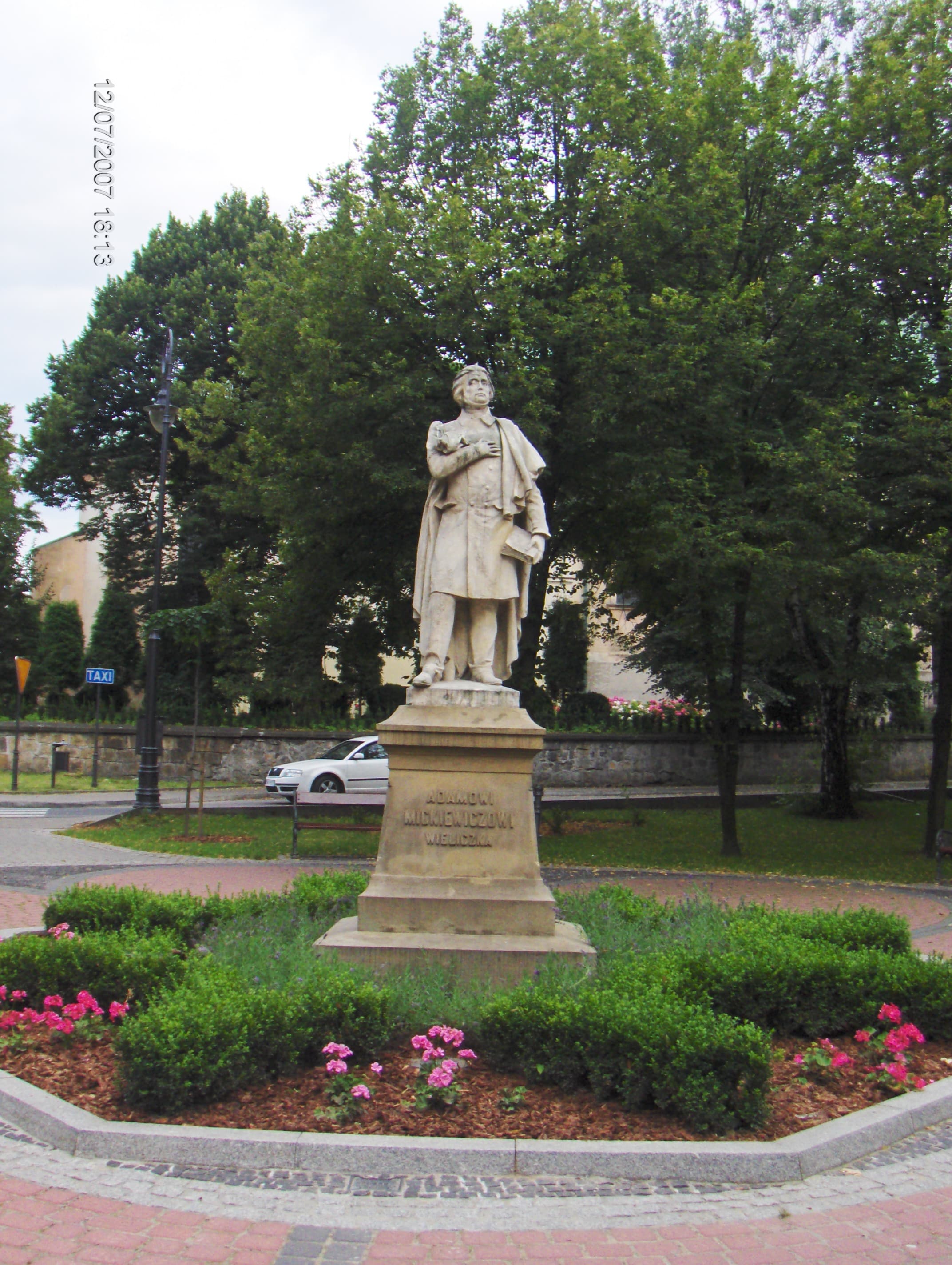 Adam Mickiewicz Monument in Wieliczka