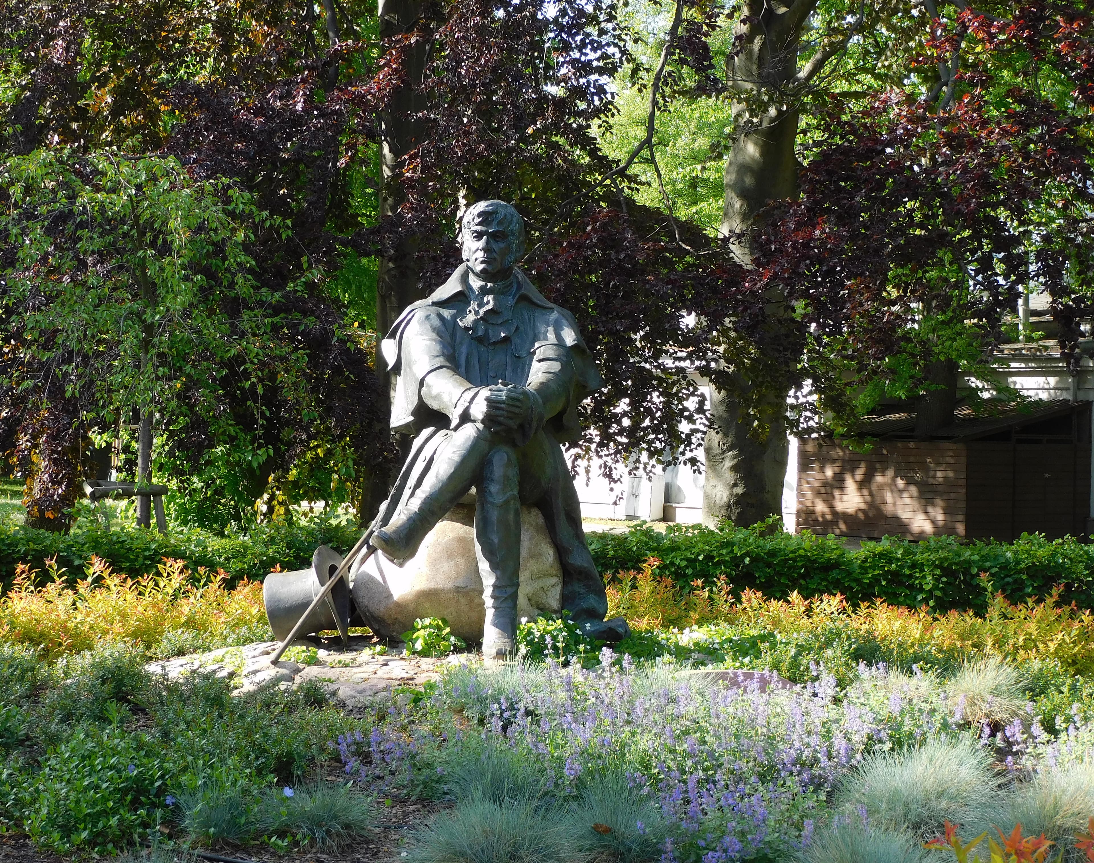 Jean Georg Haffner monument in Sopot