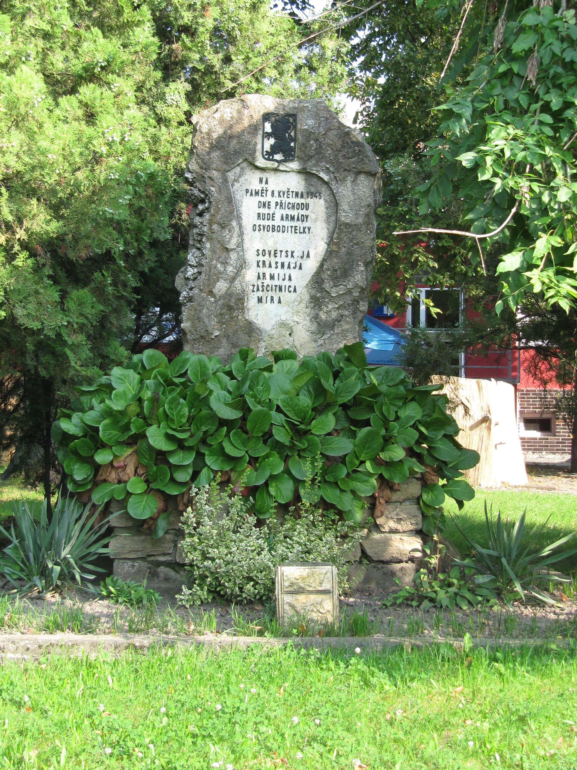 Red Army monument in Radslavice (Přerov)