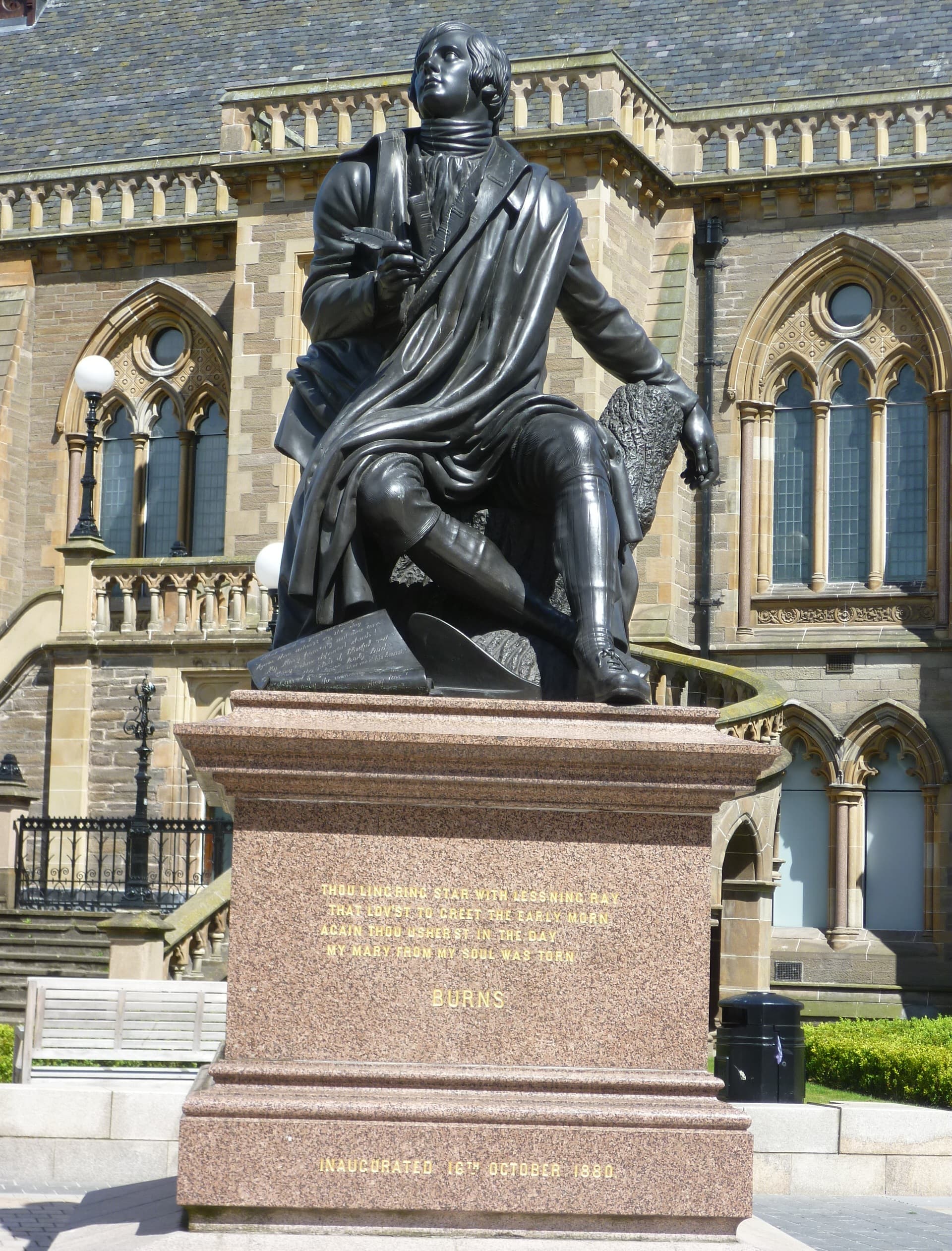 Statue of Robert Burns