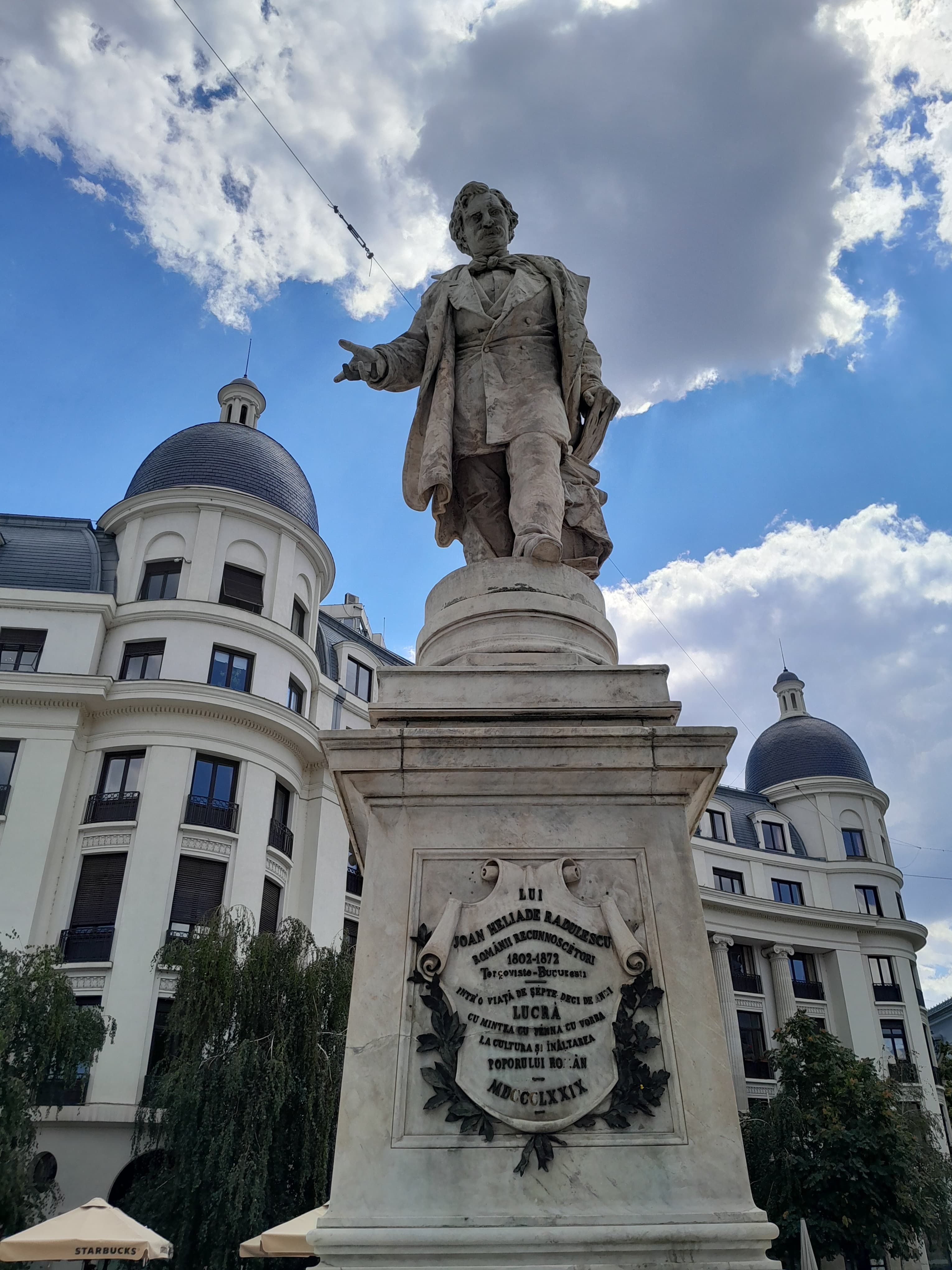 Monument to Ion Heliade Rădulescu, University of Bucharest