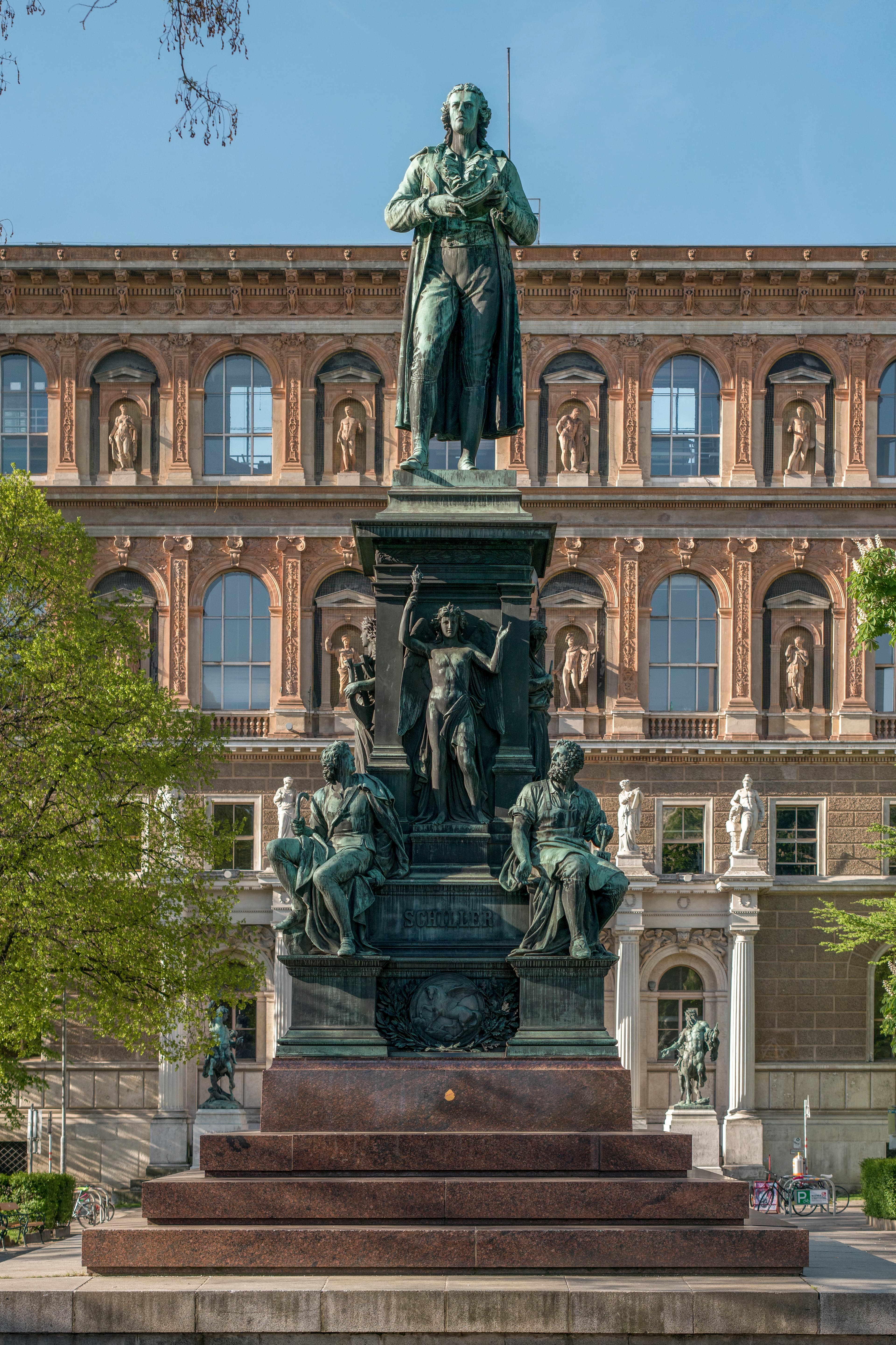Schiller monument, Vienna