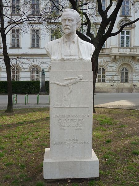 Siegfried Marcus monument, Vienna