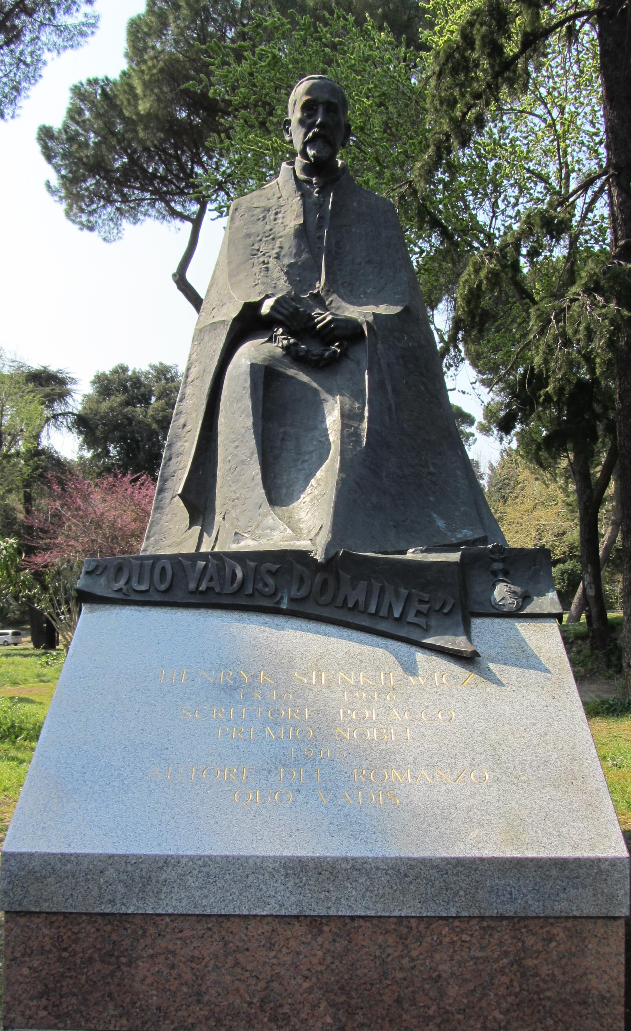 Monument to Henryk Sienkiewicz in Rome
