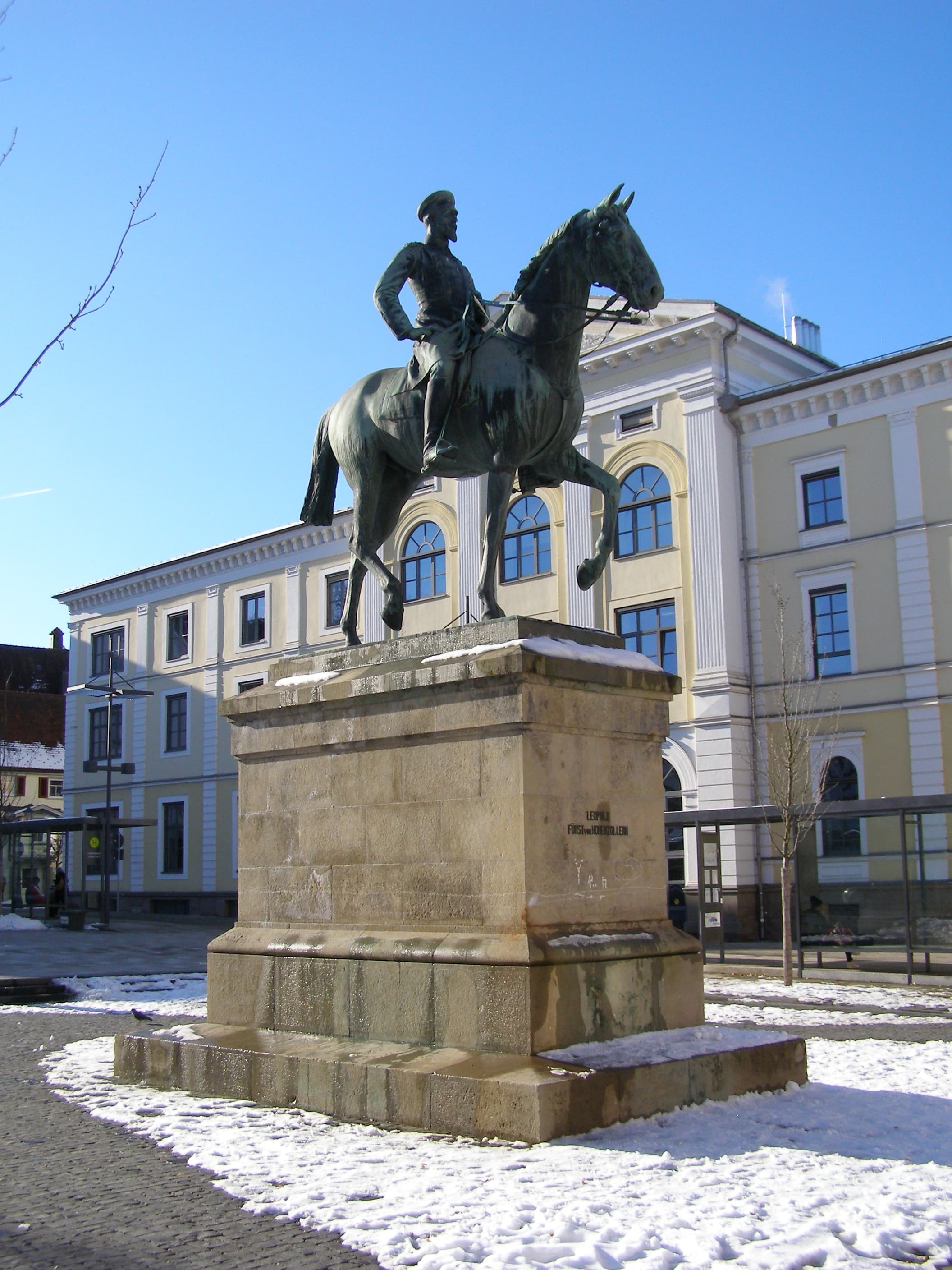 Leopold von Hohenzollern statue, Sigmaringen