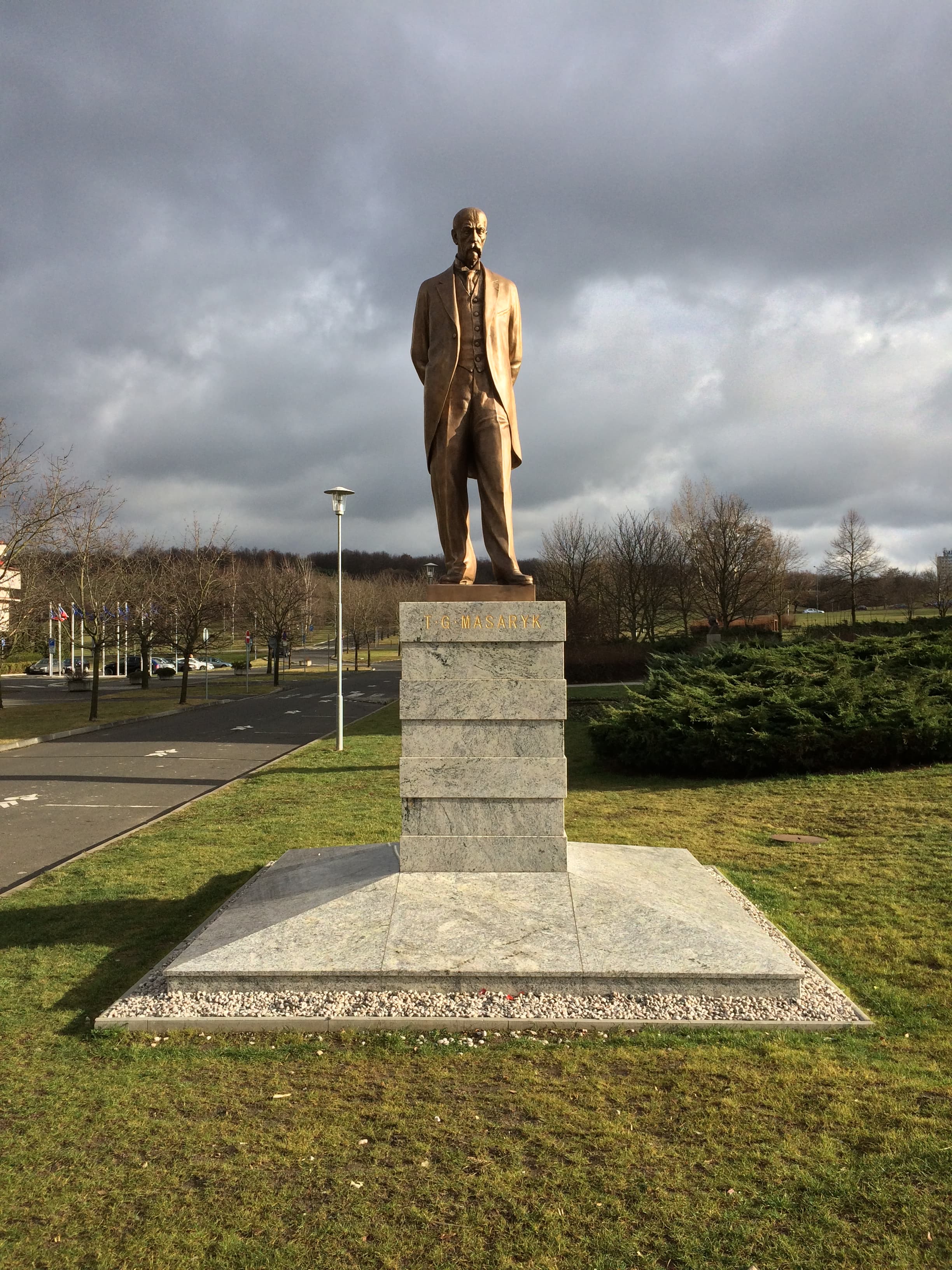 Statue of Tomáš Garrigue Masaryk