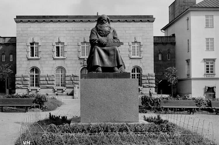 Runic Singer Monument in Sortavala