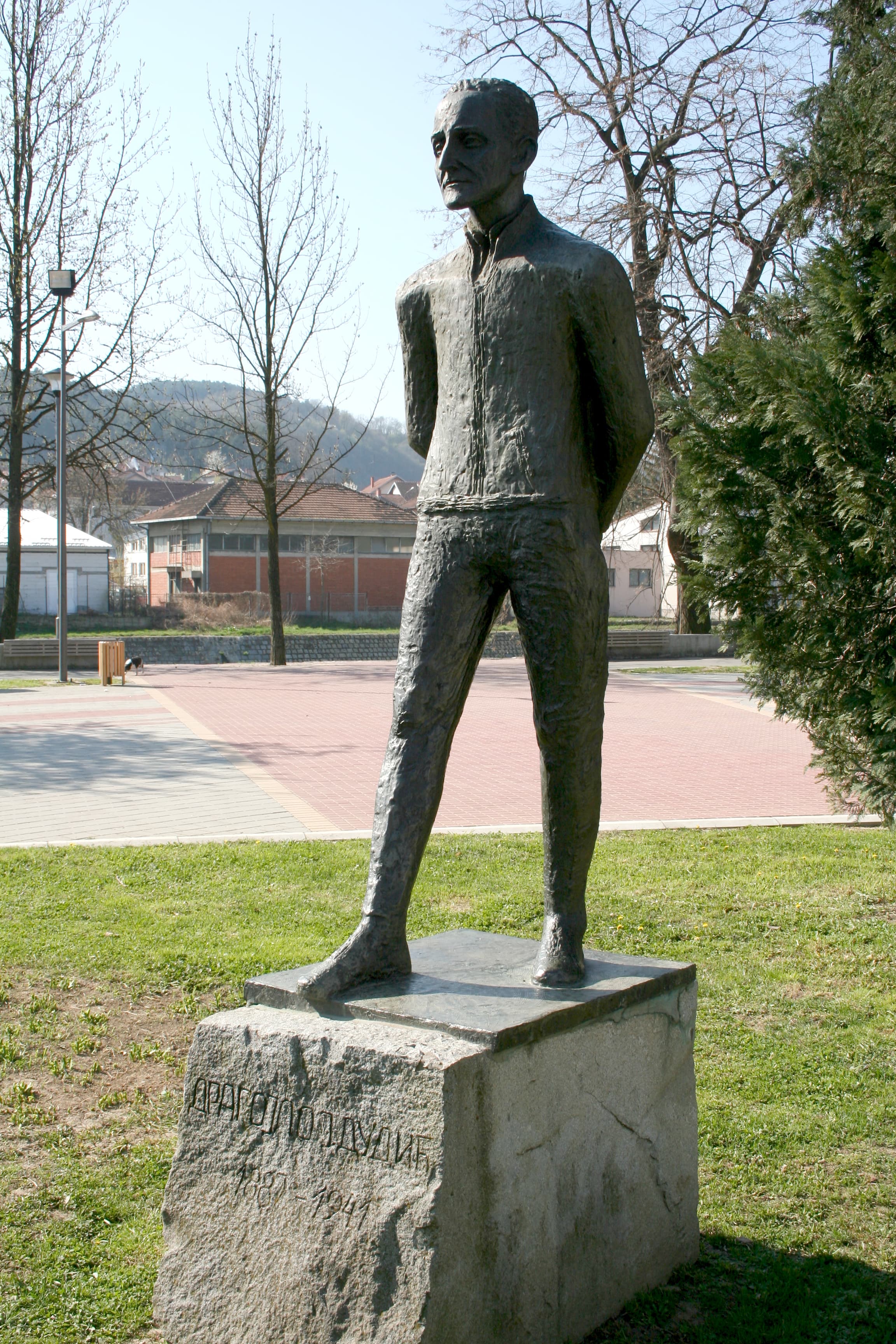Vida Jocić park in Valjevo