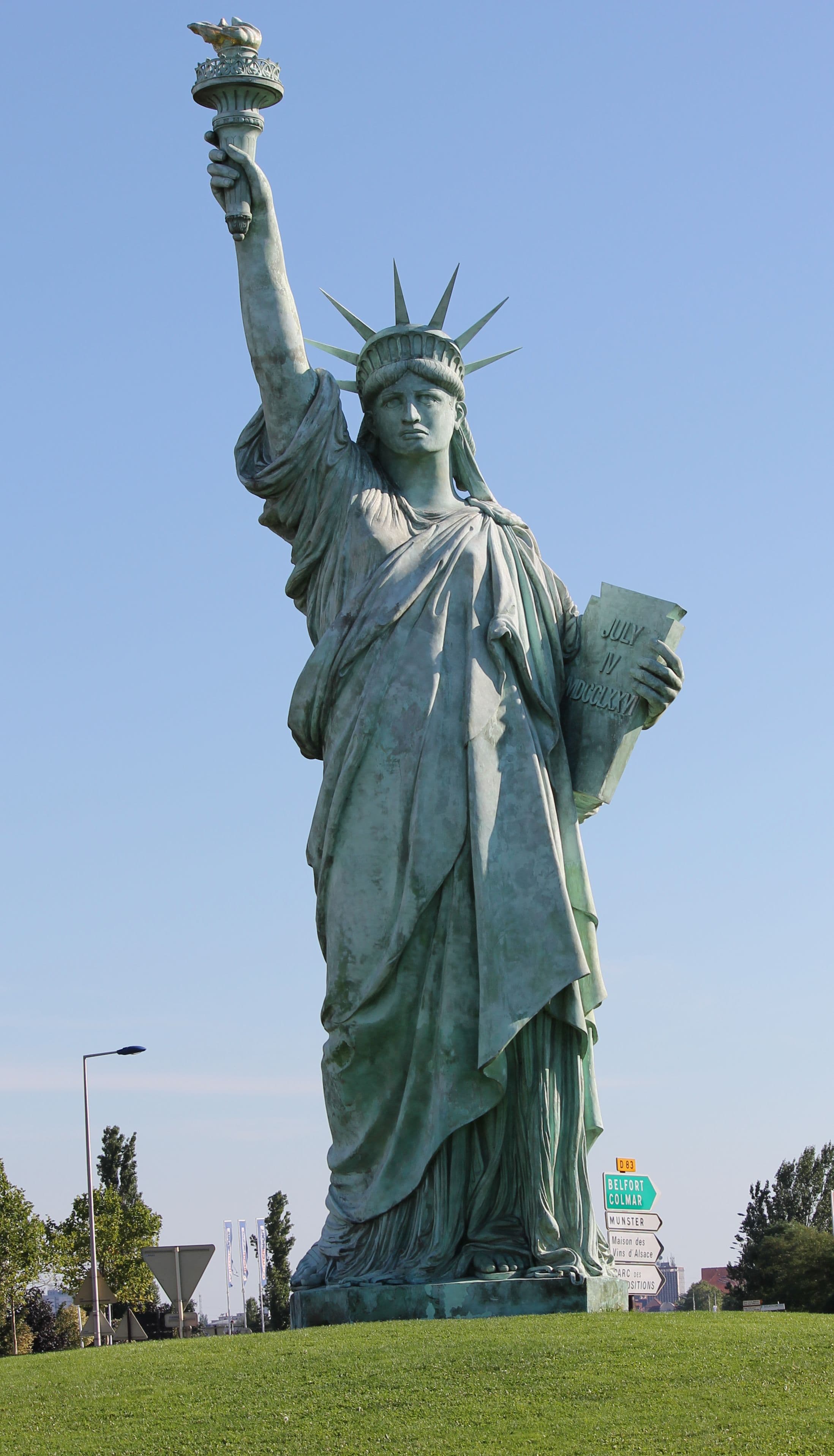 Statue of Liberty in Colmar