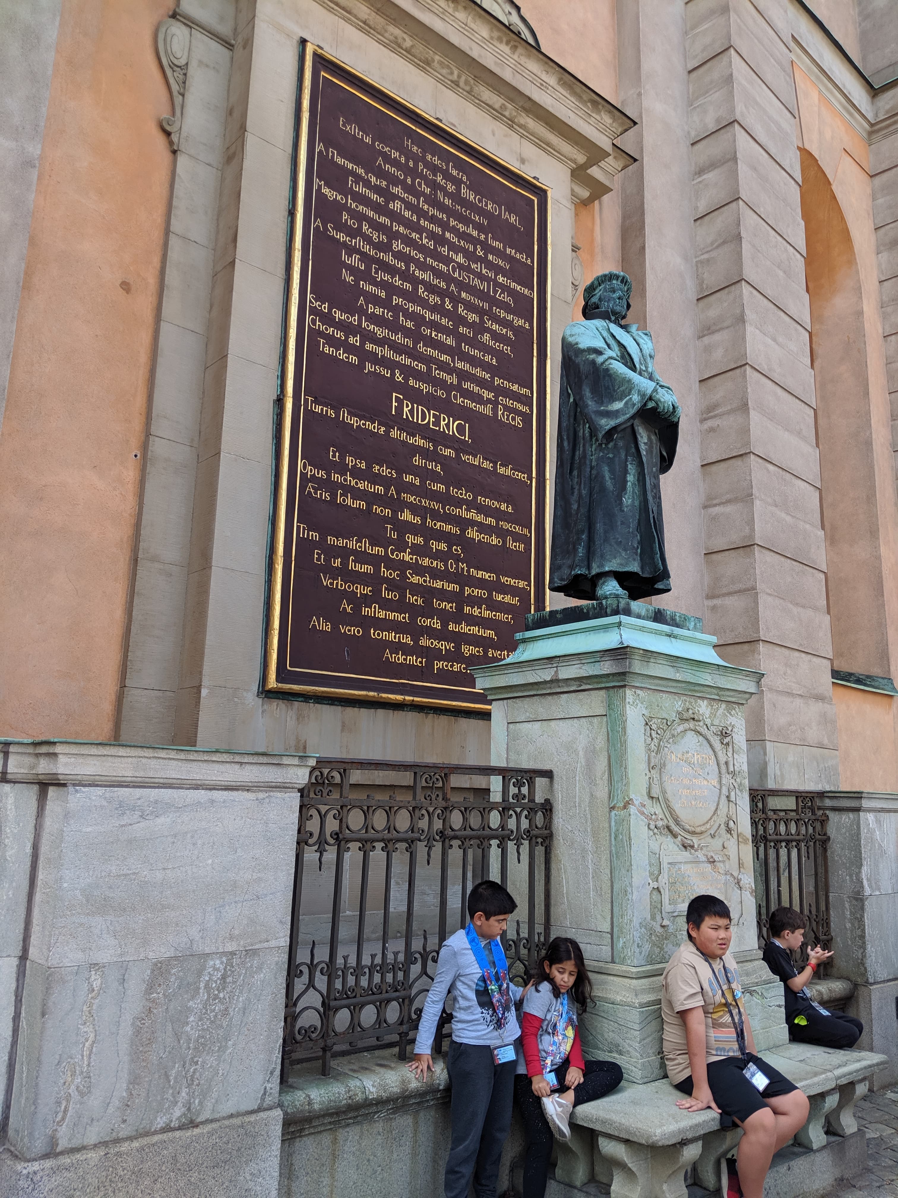 Statue of Olaus Petri