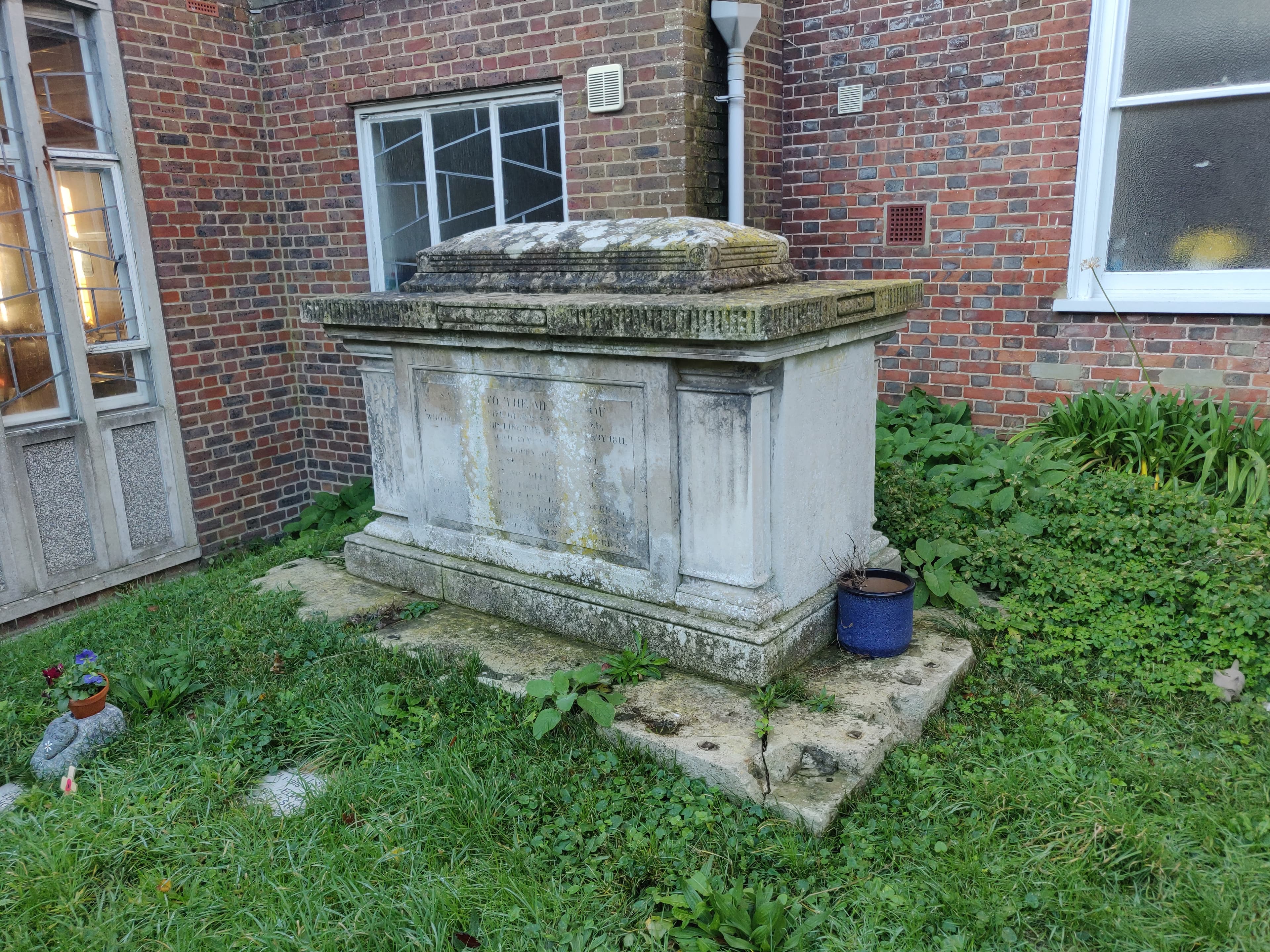 Stead Monument Approximately 7 Metres North Of Chancel Of Church Of St Peter And St Paul