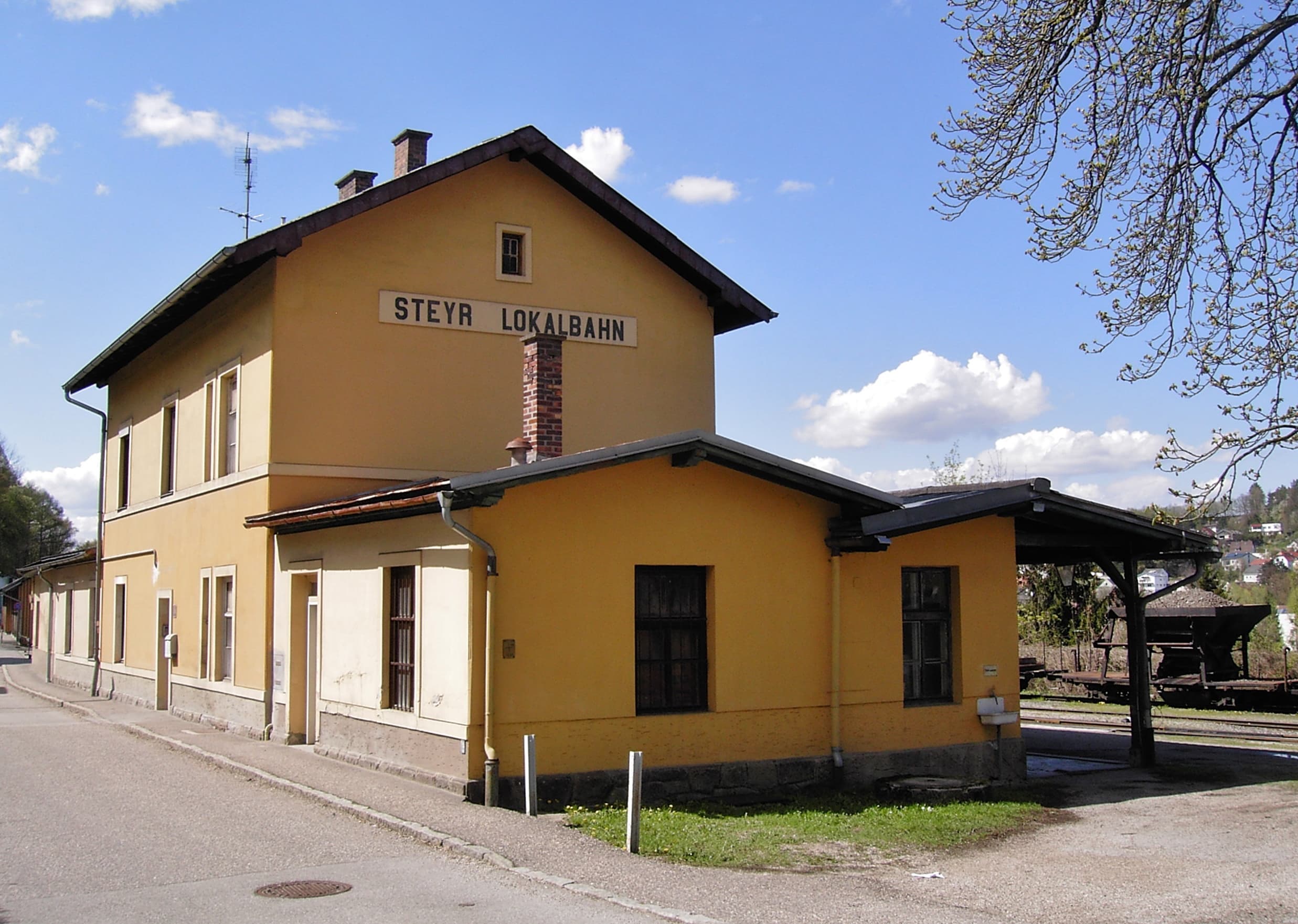Steyr Lokalbahn station building