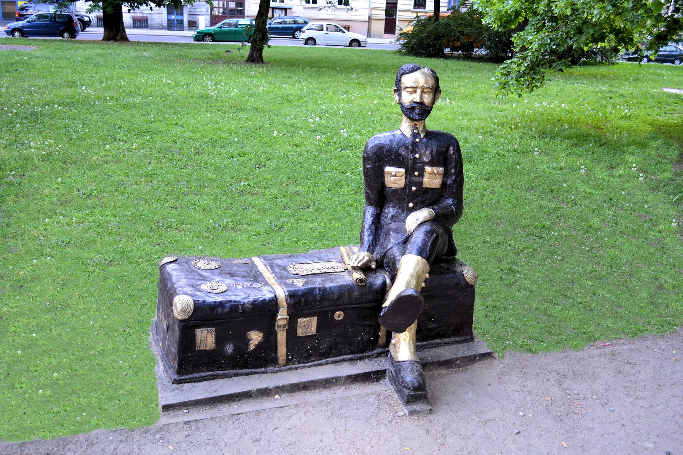 Jan Czekanowski Monument in Szczecin