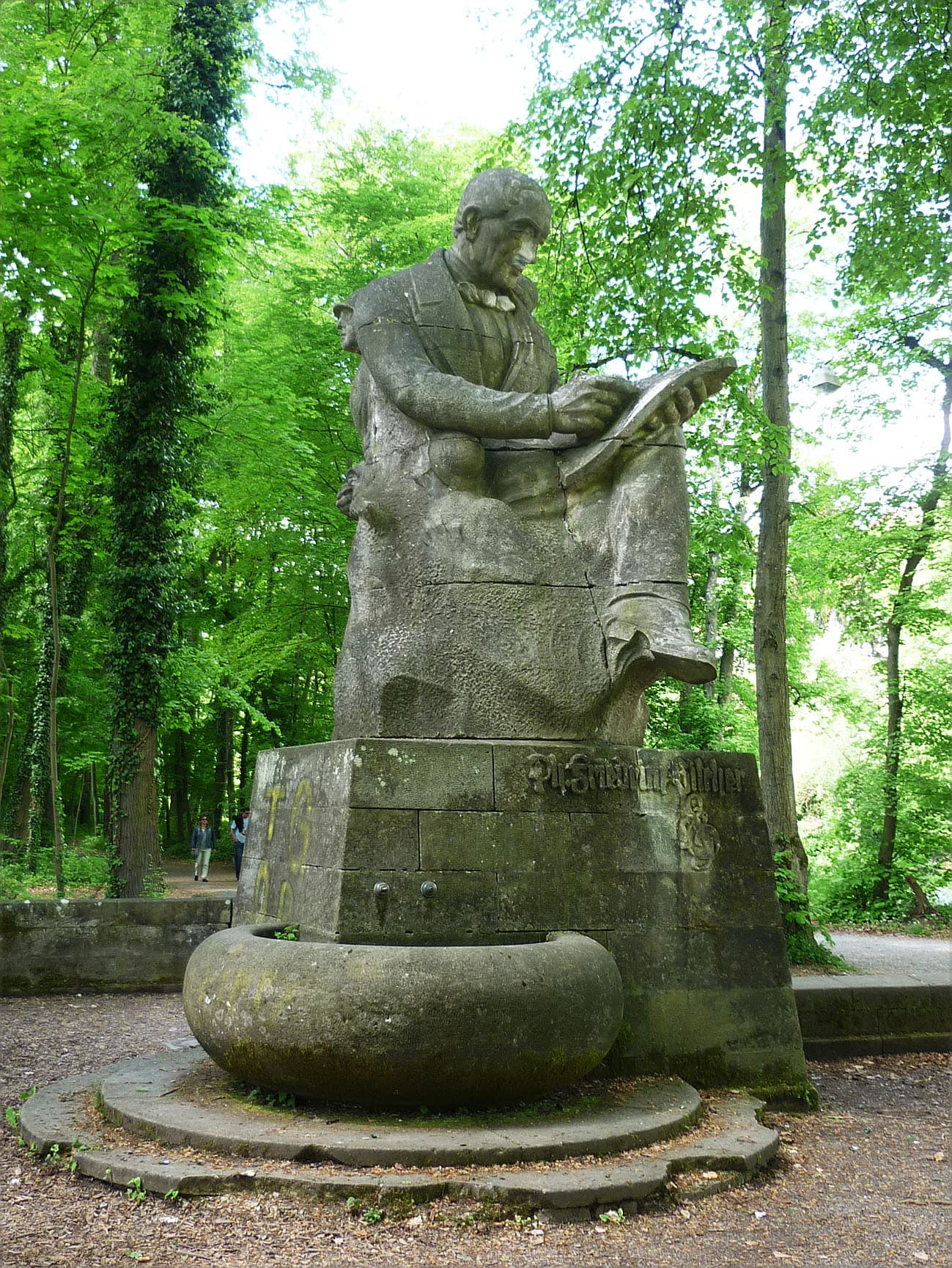 Silcher monument