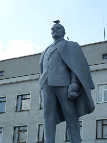 Monument to Vladimir Lenin in Zviahel