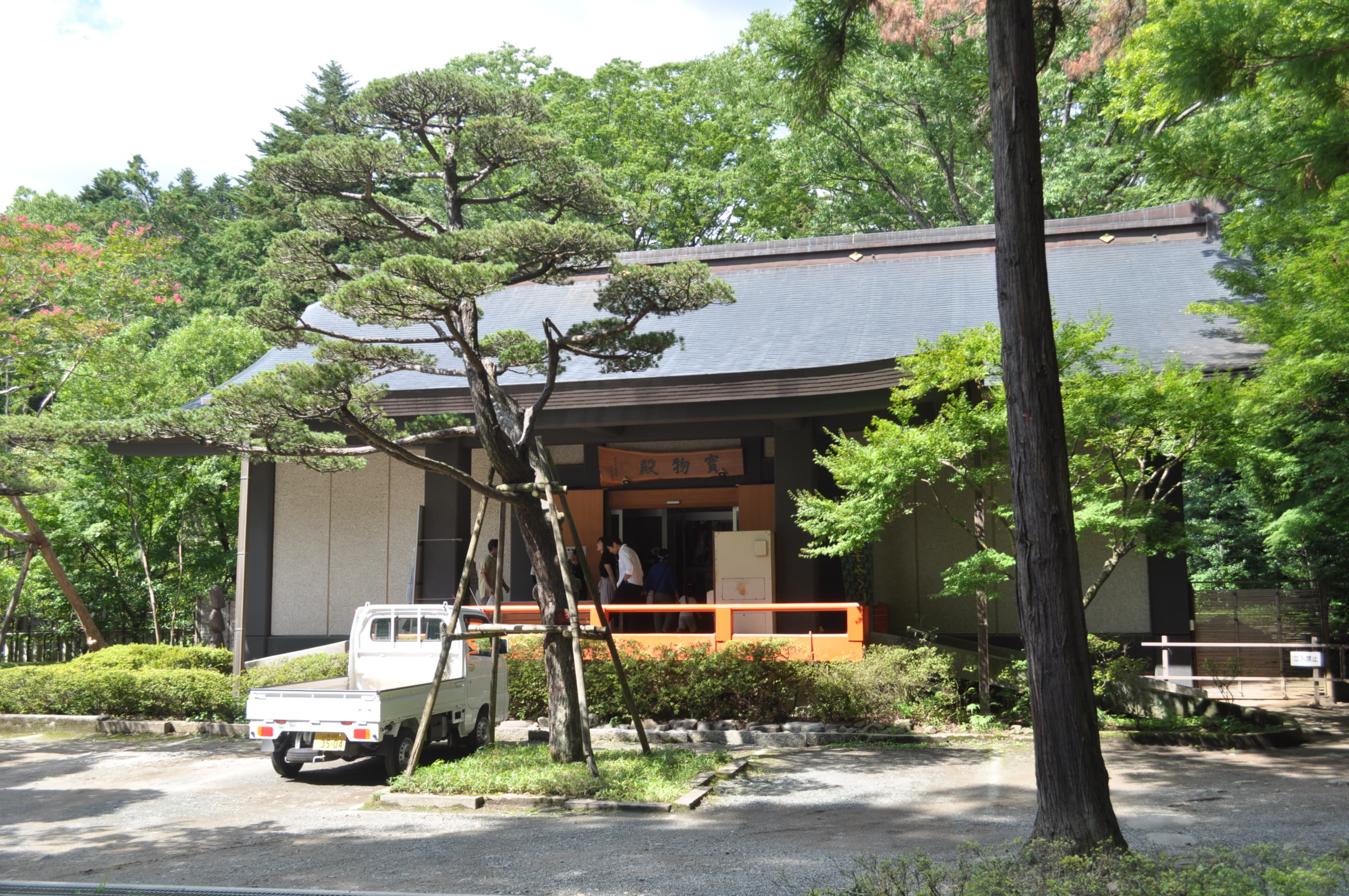 Takeda Shrine Hōmotsuden