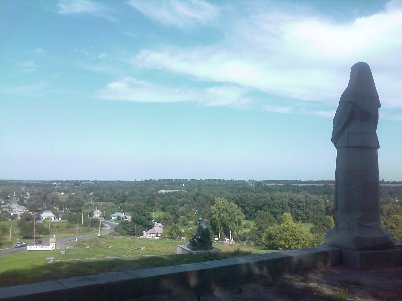 Monument to Soviet soldiers-countrymen in Terny, Romny Raion