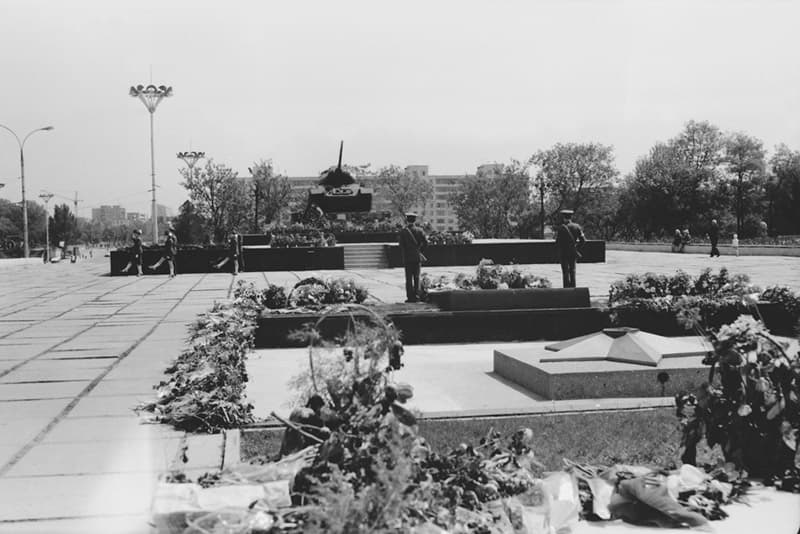 Eternal flame at the Memorial of Glory, Tiraspol