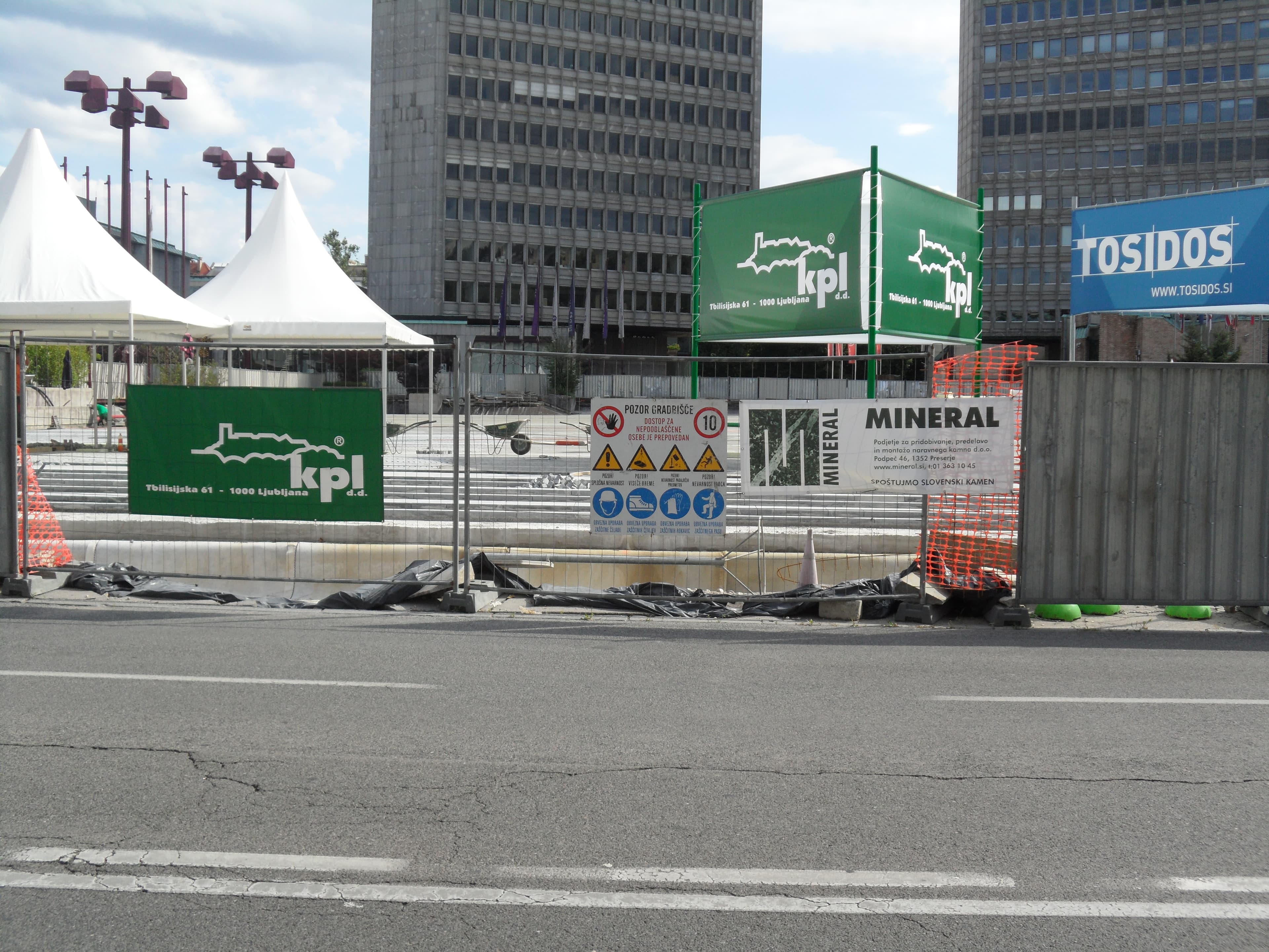 Republic Square, Ljubljana