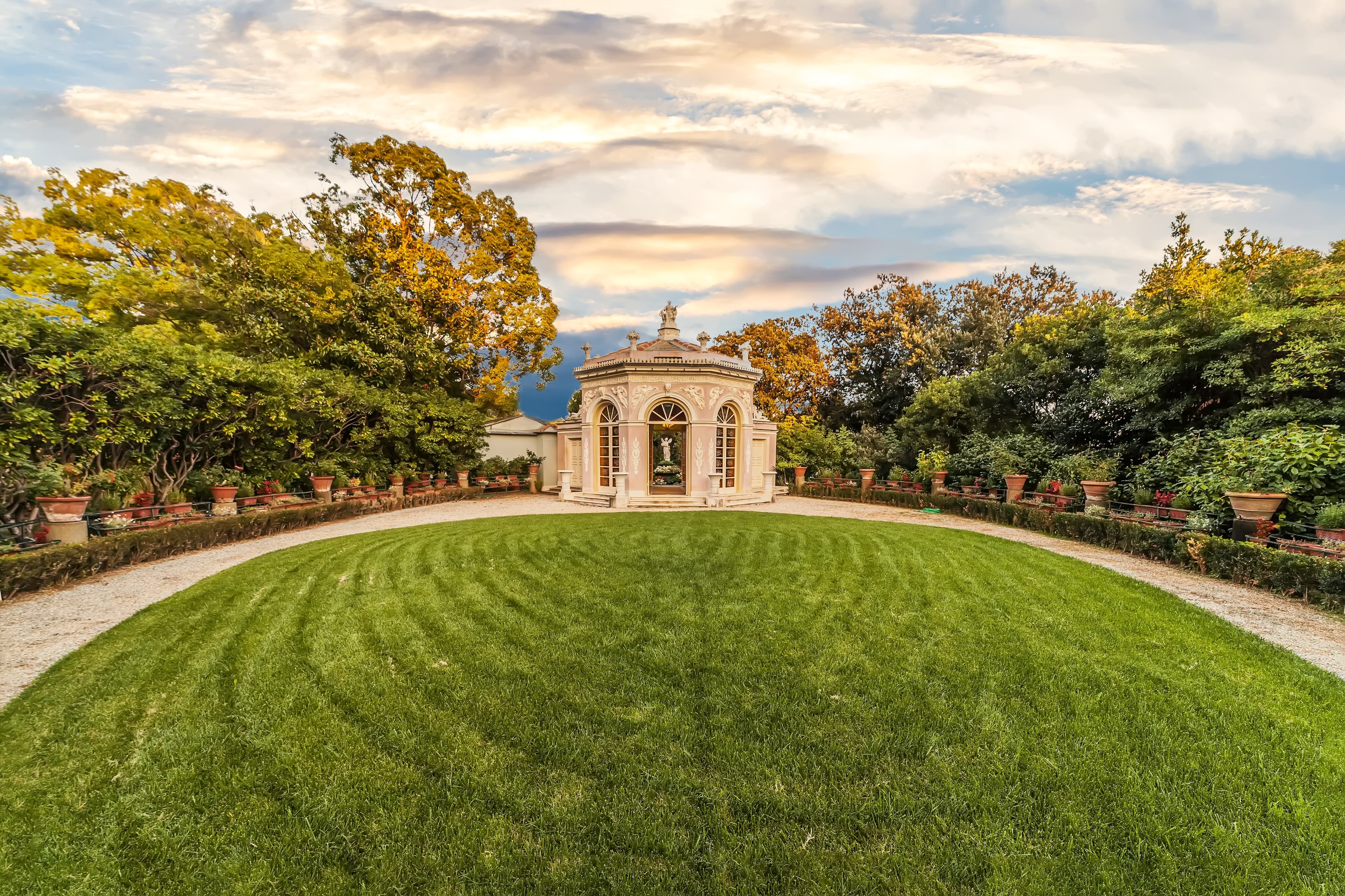 Park of Villa Durazzo Pallavicini