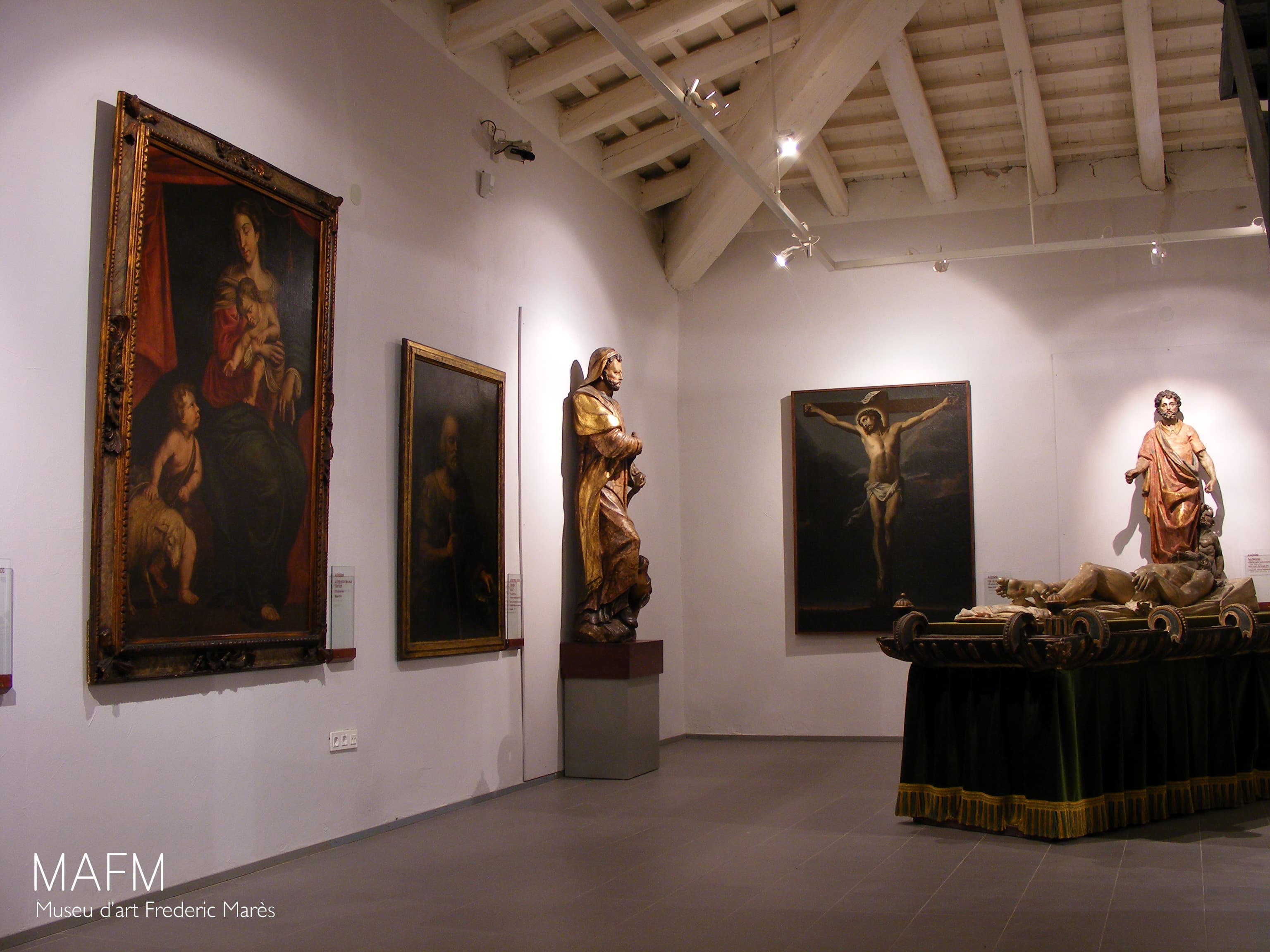 Art museum Frederic Marès in Montblanc (Cataloña)