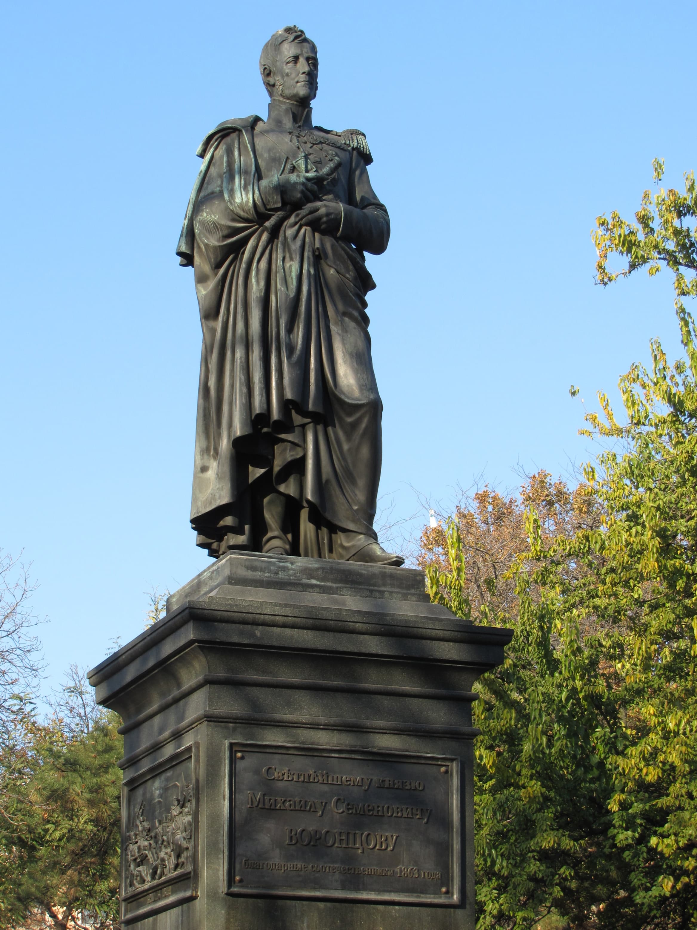 Statue of Graf Vorontsov, Odesa