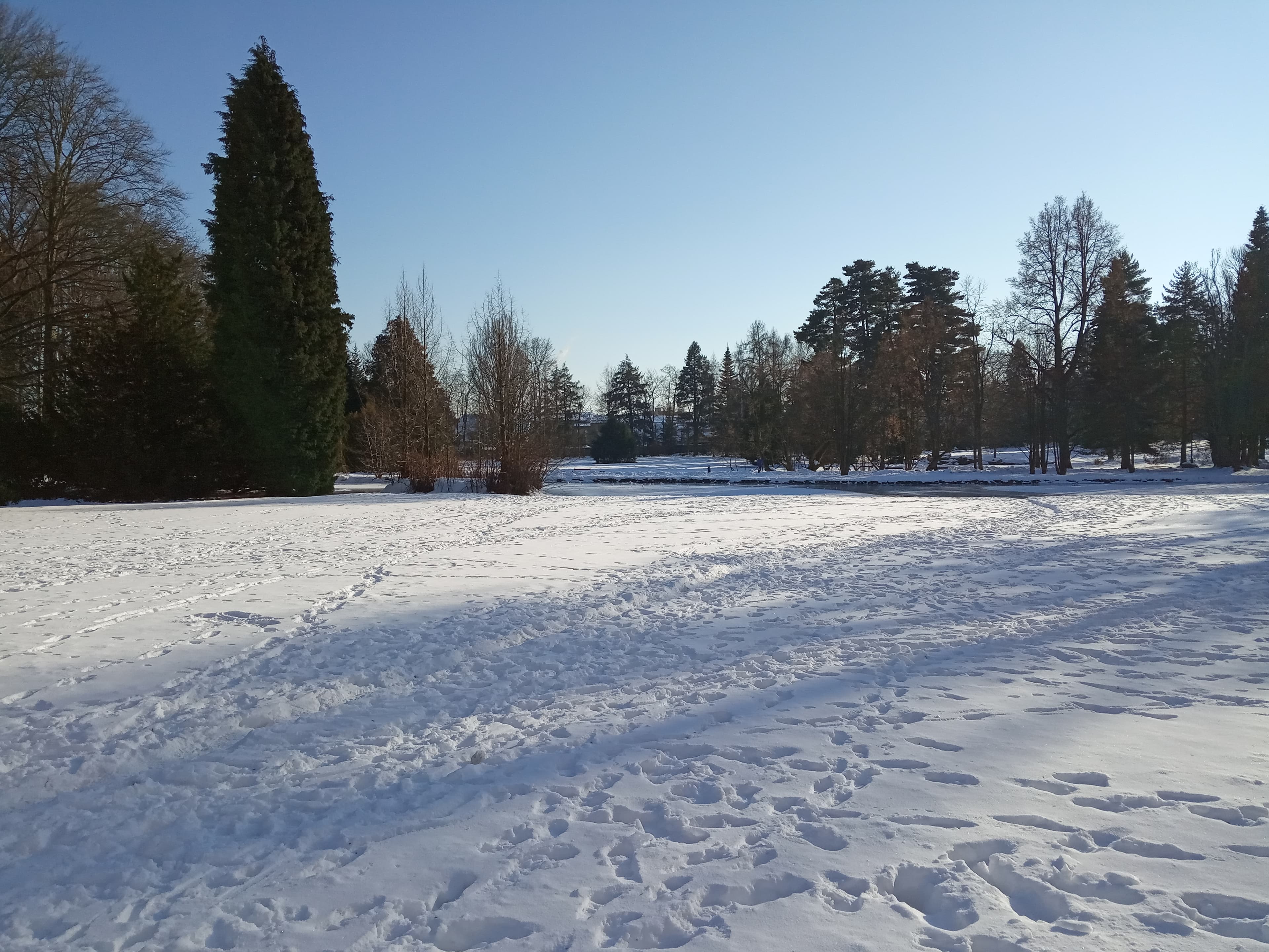 Castle park in Vrchlabí