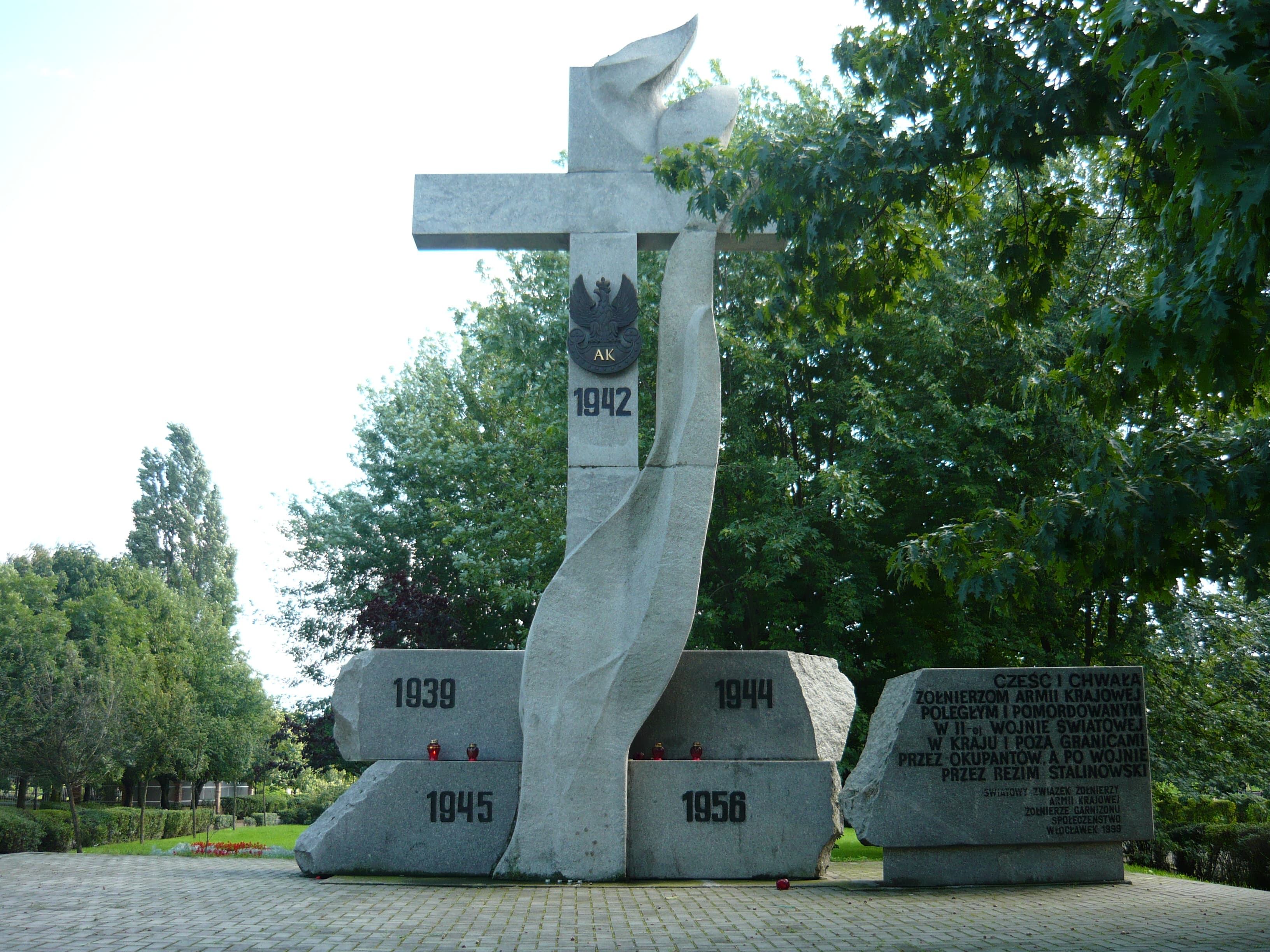 Monument of Home Army in Włocławek