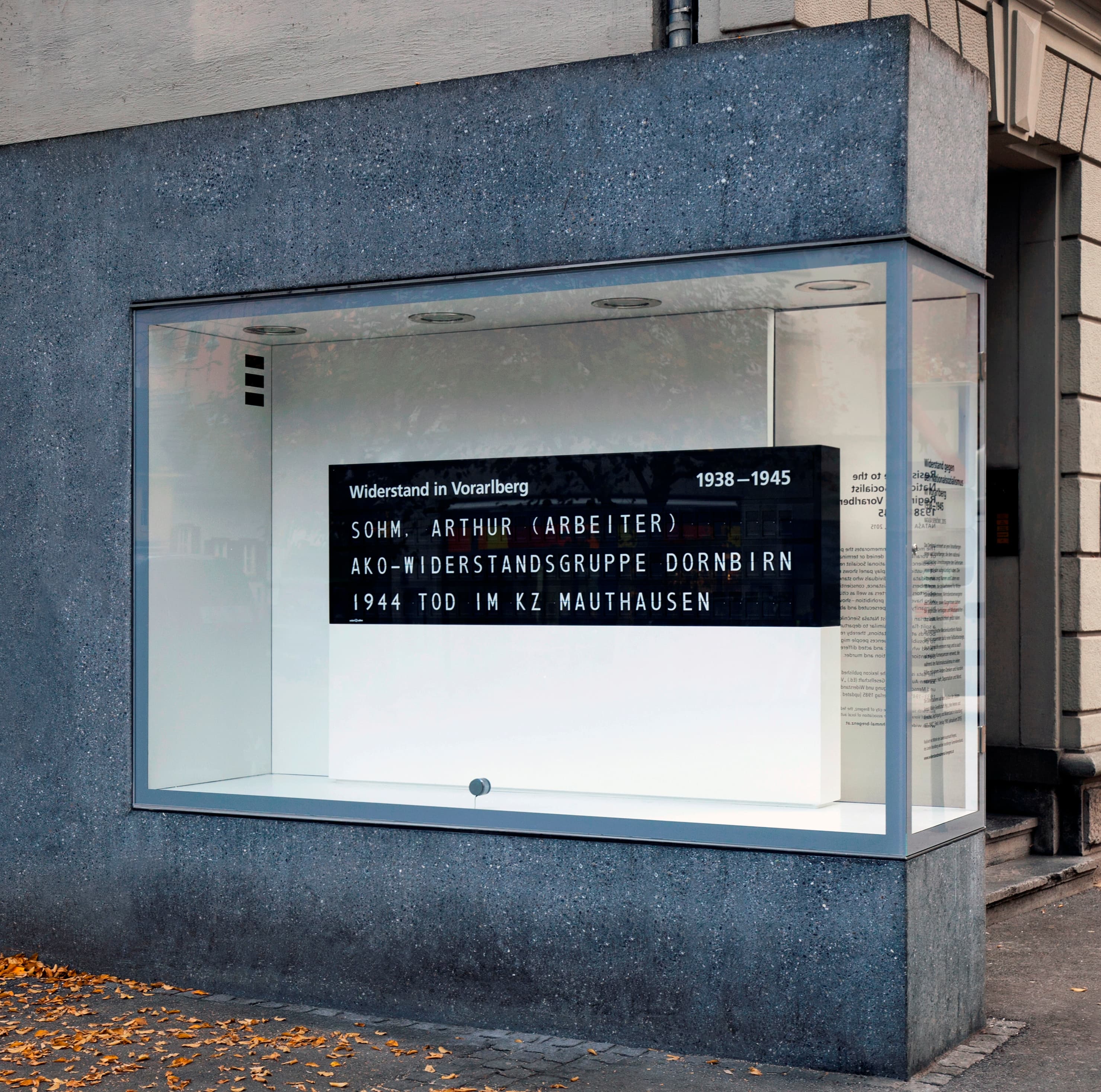 Mahnmal für den Widerstand gegen den Nationalsozialismus