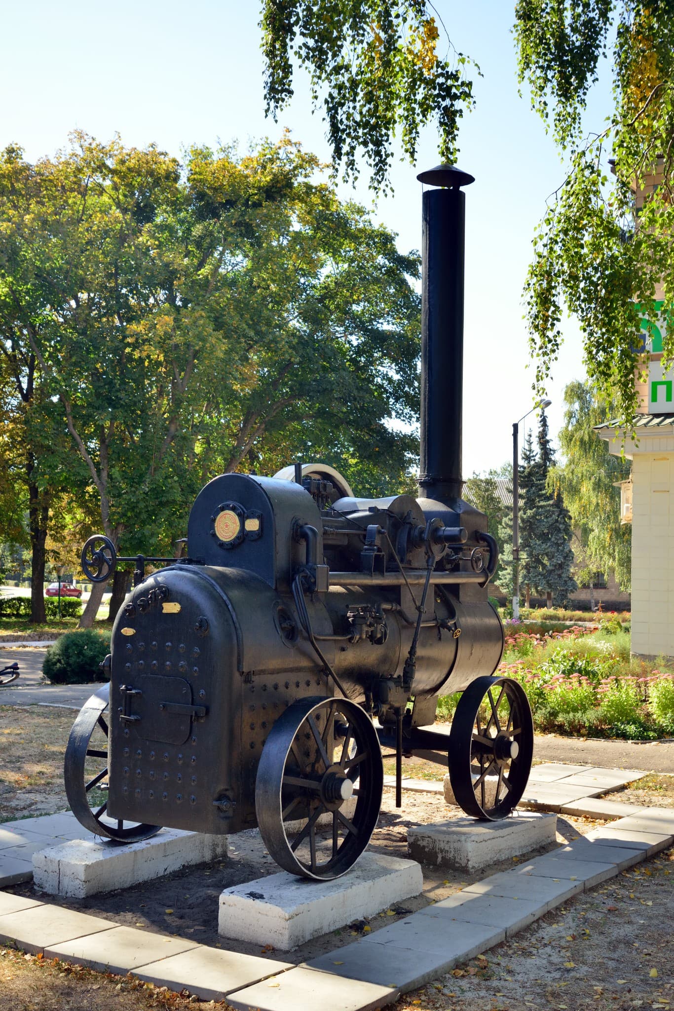 Locomobile in Dykanka